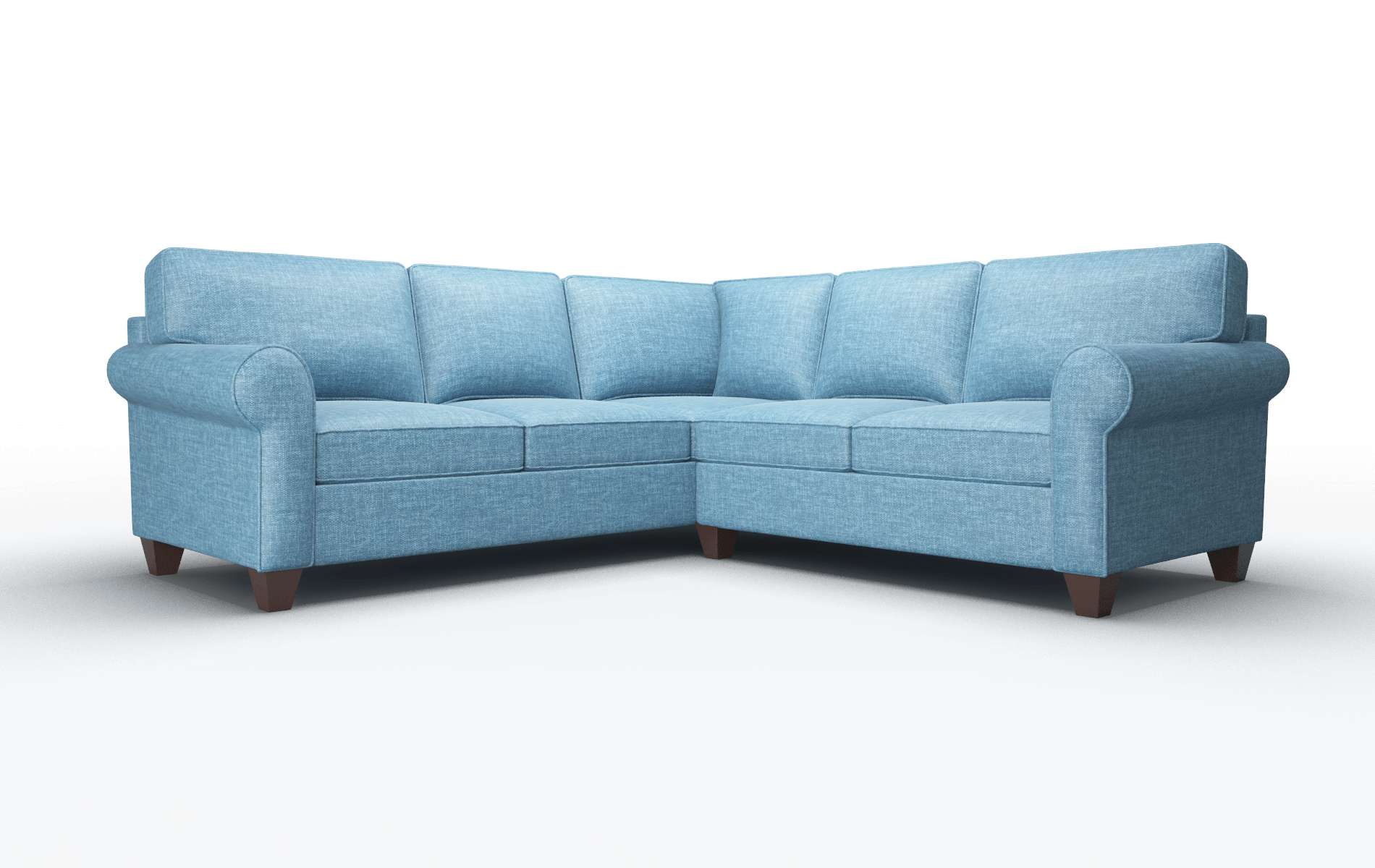 Augusta Keylargo Ocean Sectional espresso legs 1
