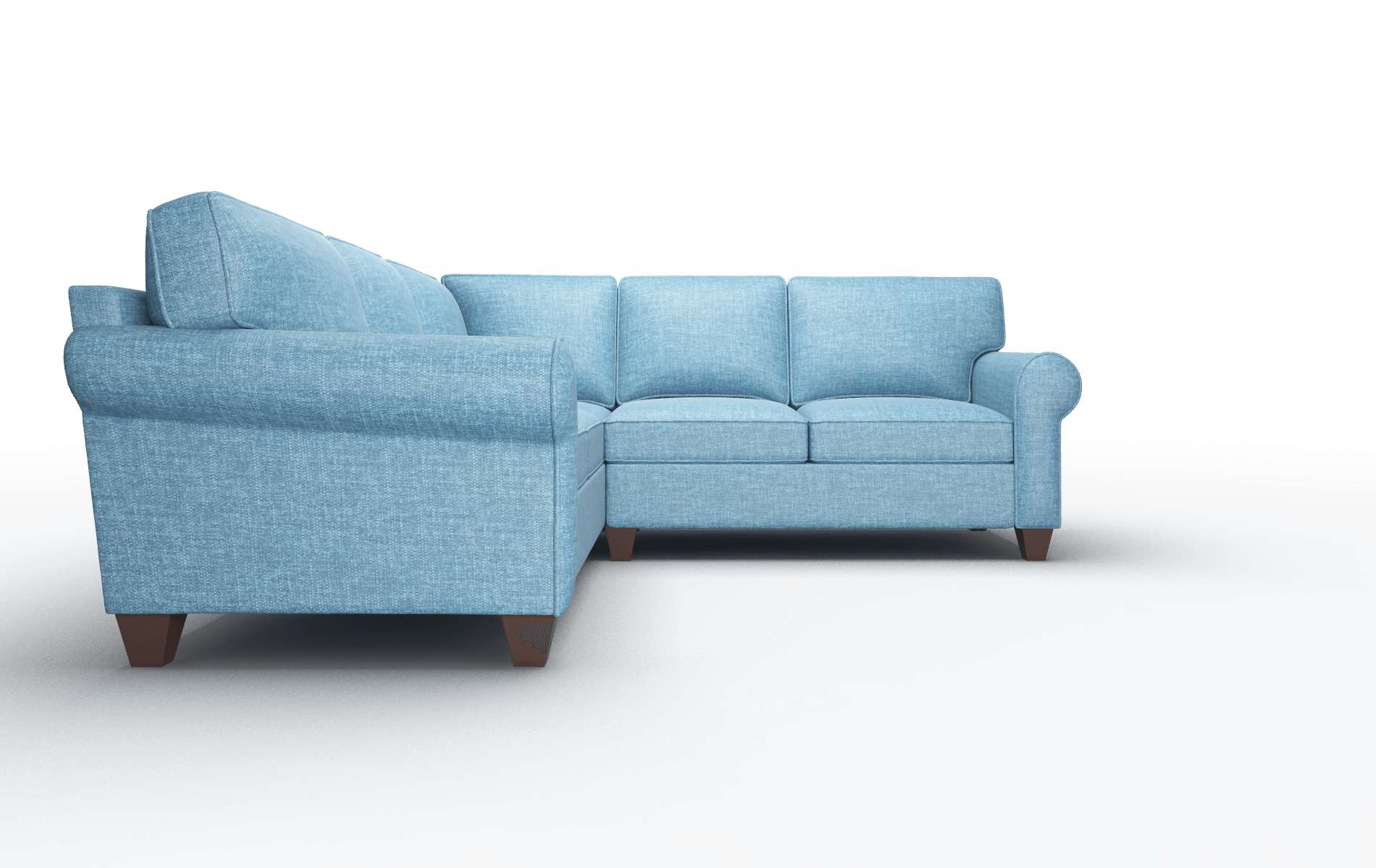Augusta Keylargo Ocean Sectional espresso legs 2