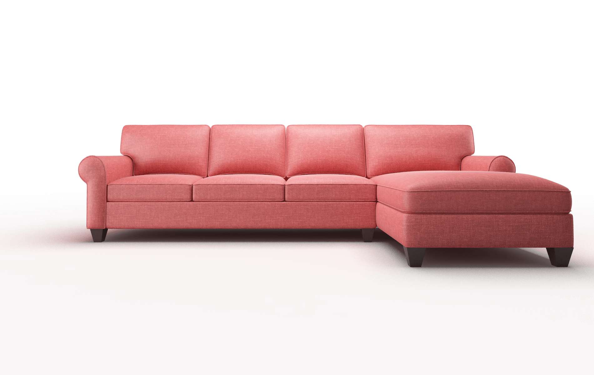 Augusta Keylargo ruby Panel Espresso Legs  1