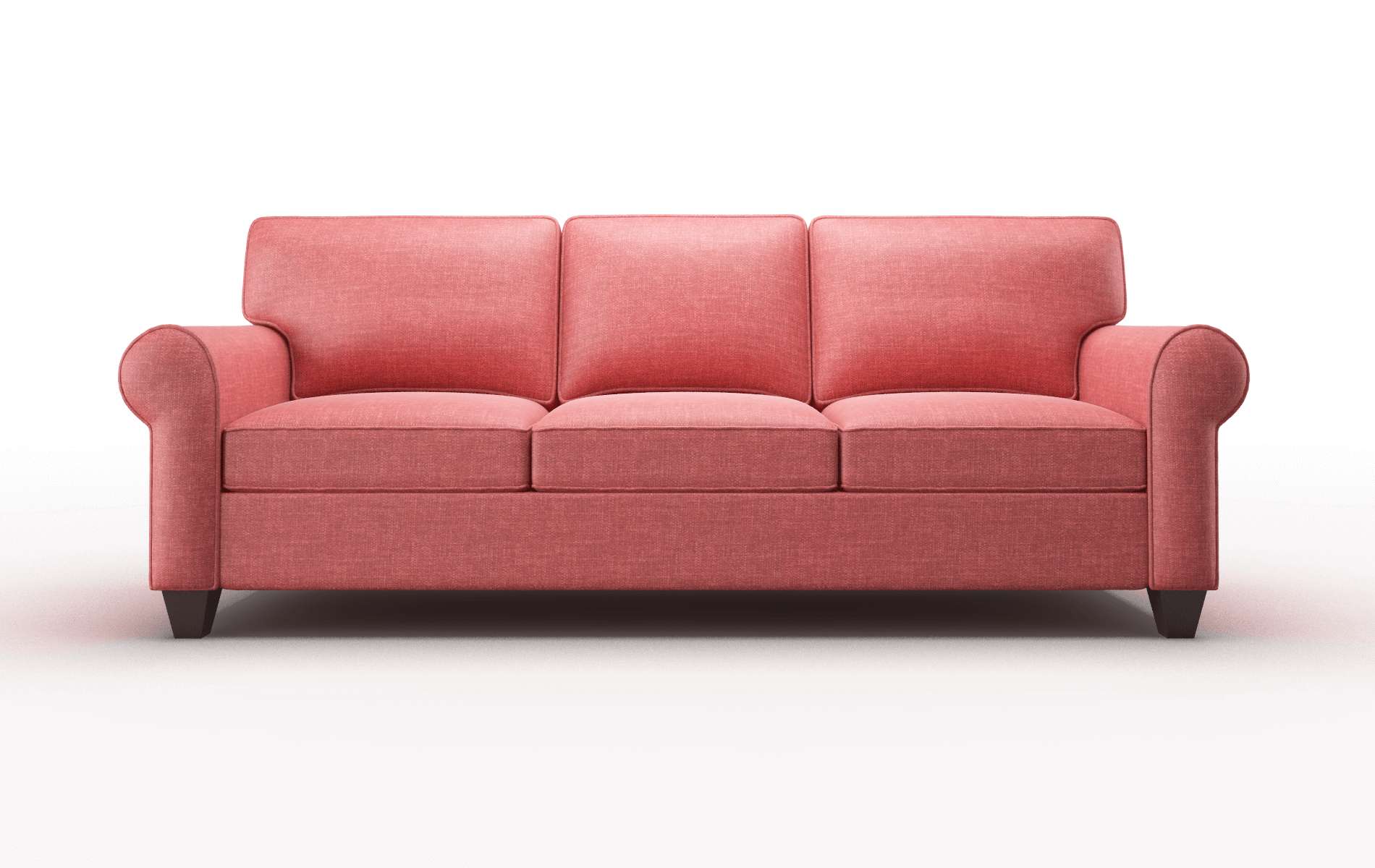 Augusta Keylargo ruby Sofa Espresso Legs  1