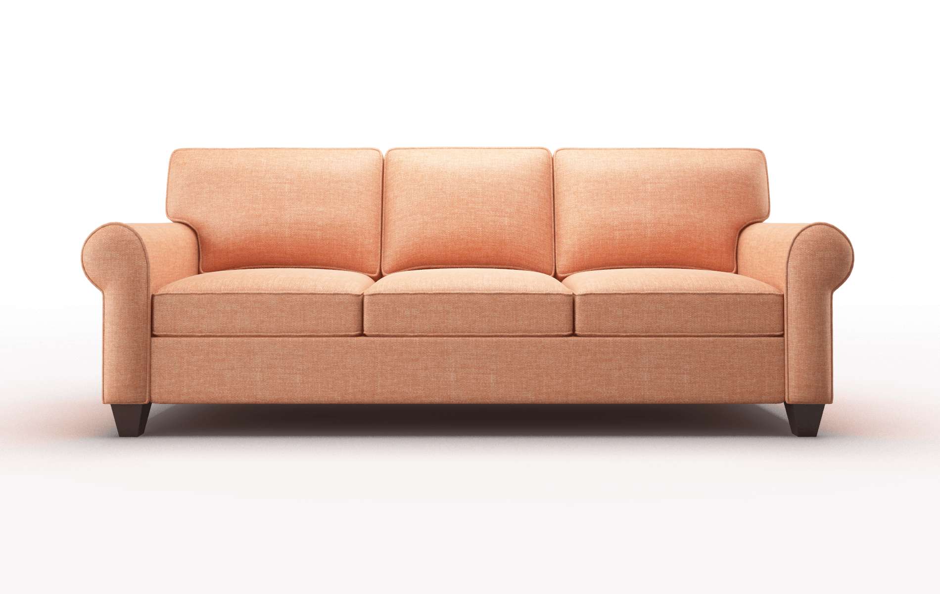 Augusta Keylargo Terracotta Sofa espresso legs 1