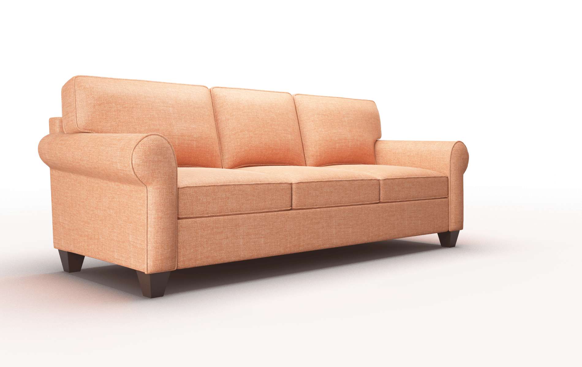 Augusta Keylargo Terracotta Sofa espresso legs 2