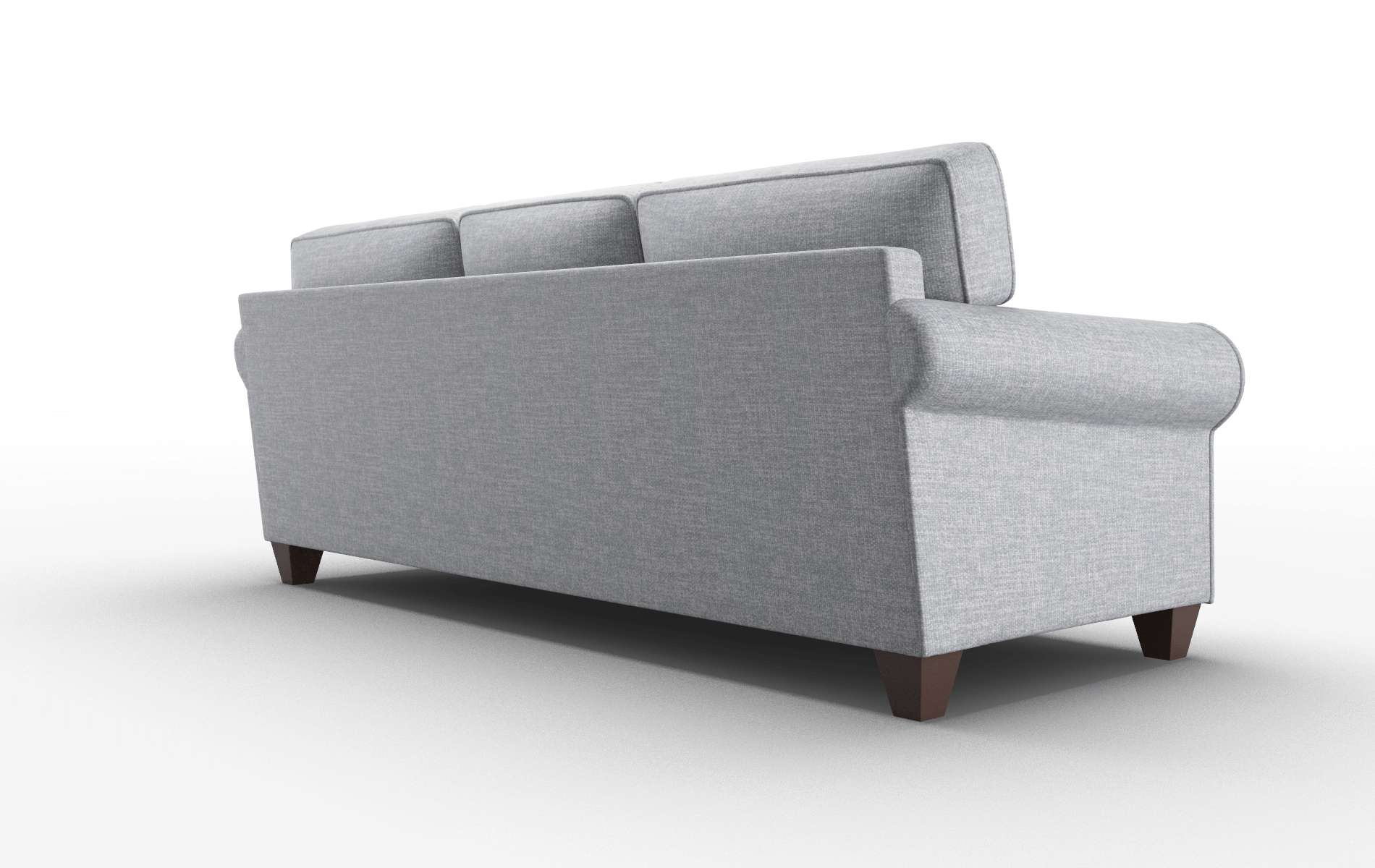 Augusta Lana Ash Sofa espresso legs 5