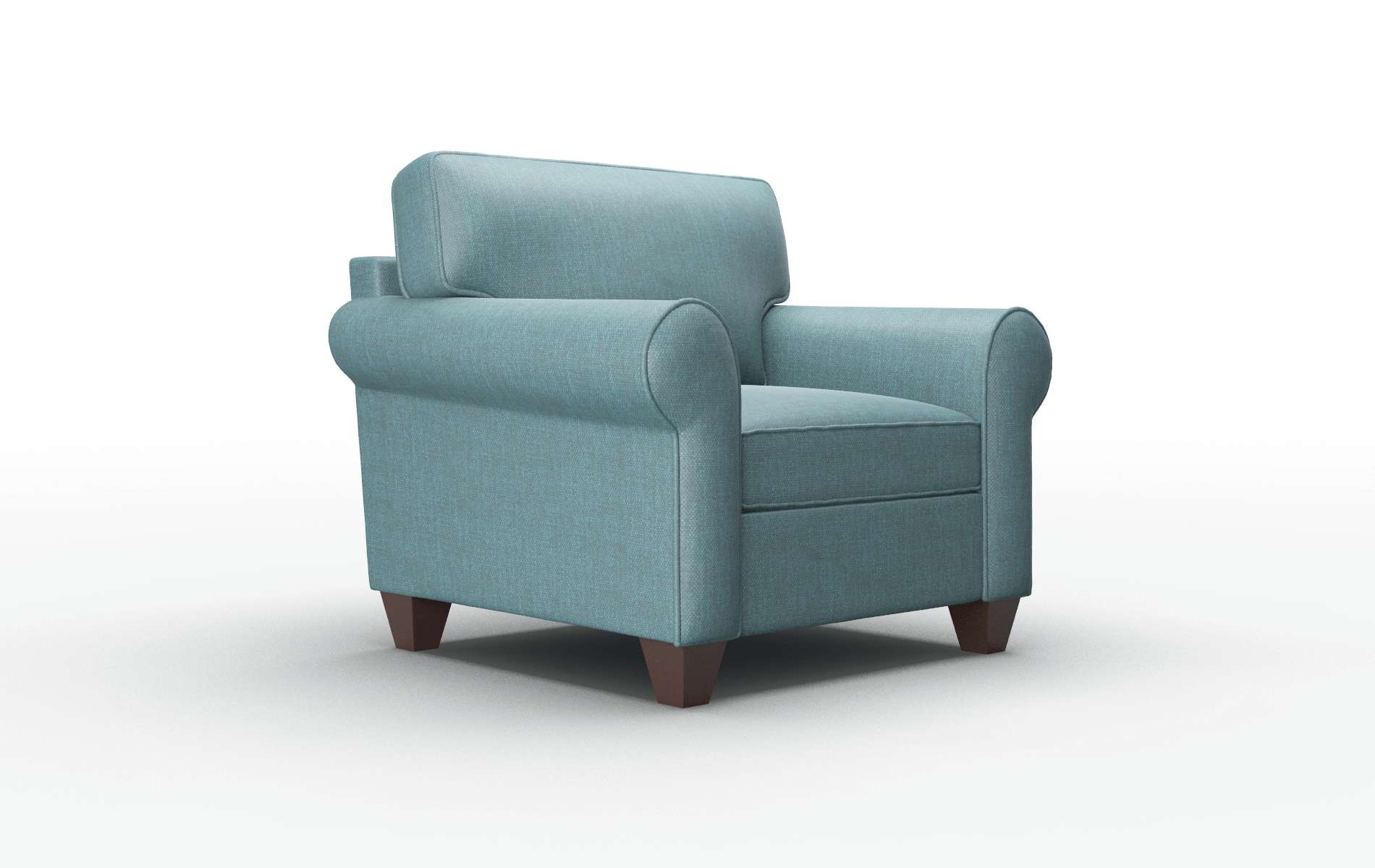Augusta Leslie Peacock Chair espresso legs 2