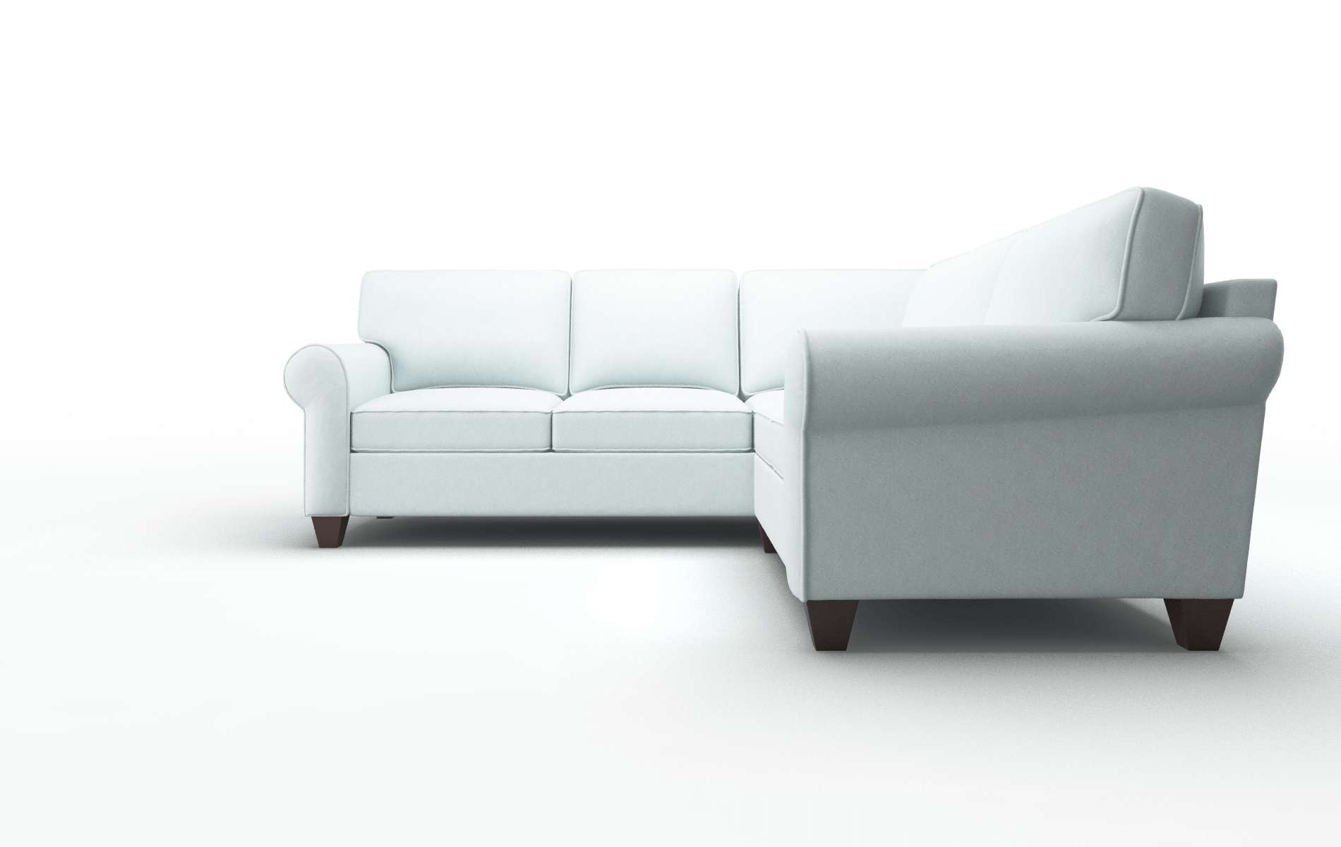 Augusta Leslie Robins_egg Sectional espresso legs 5
