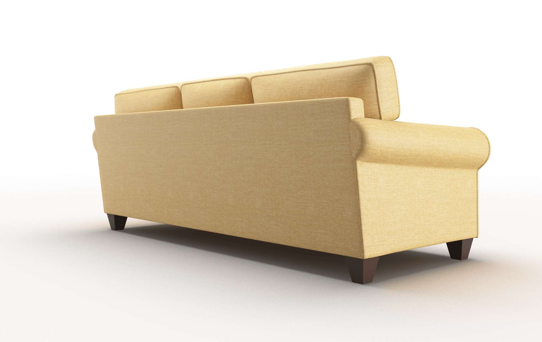 Augusta Leslie Saffron Sofa espresso legs 5