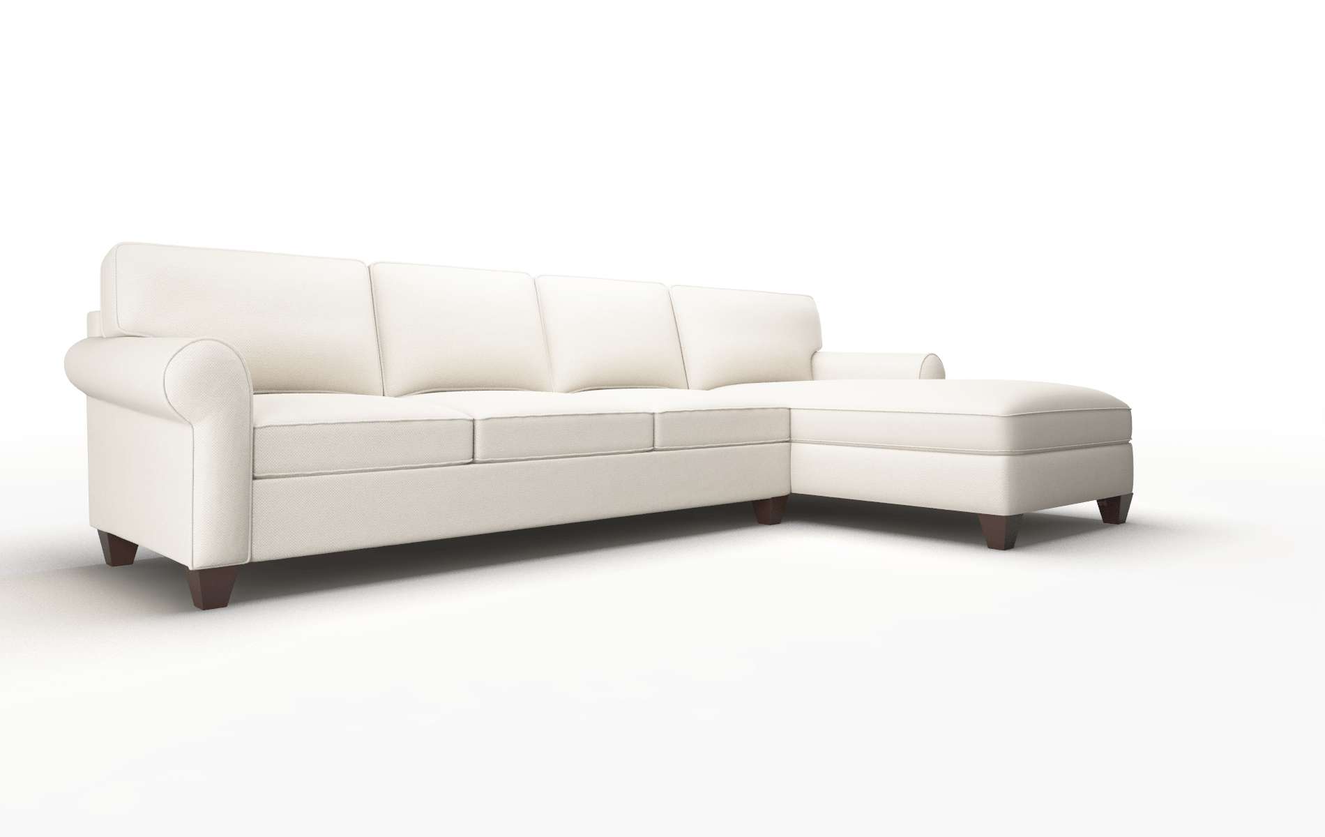 Augusta Malibu Linen Panel espresso legs 2