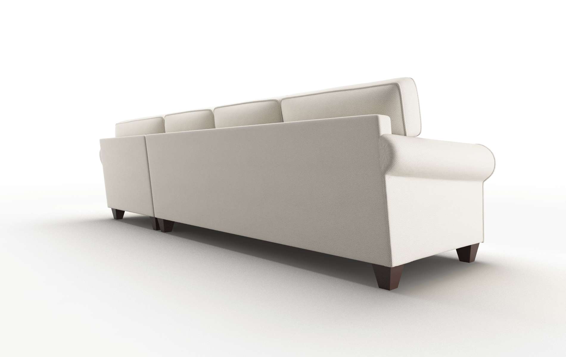 Augusta Malibu Linen Panel espresso legs 5