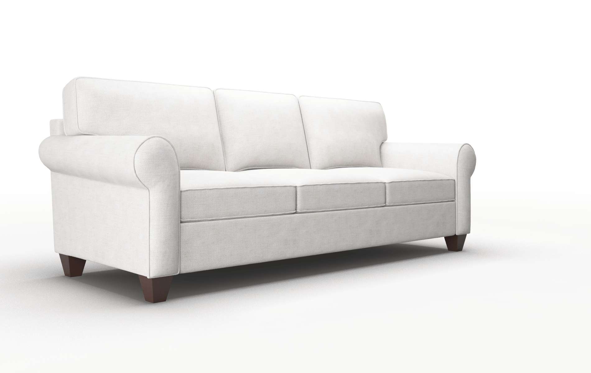 Augusta Malibu Sand Sofa espresso legs 2
