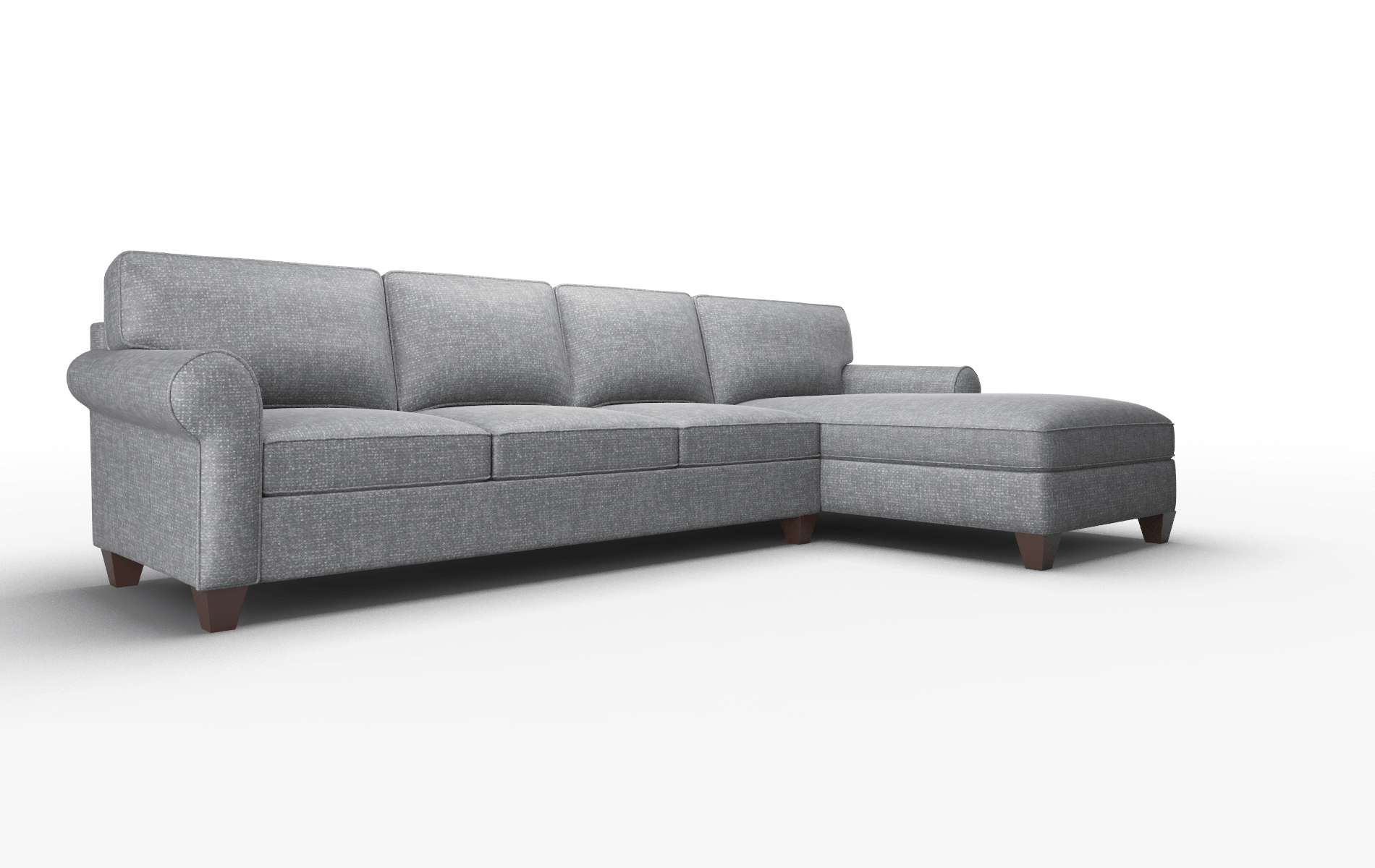 Augusta Notion Graphite Panel espresso legs 2