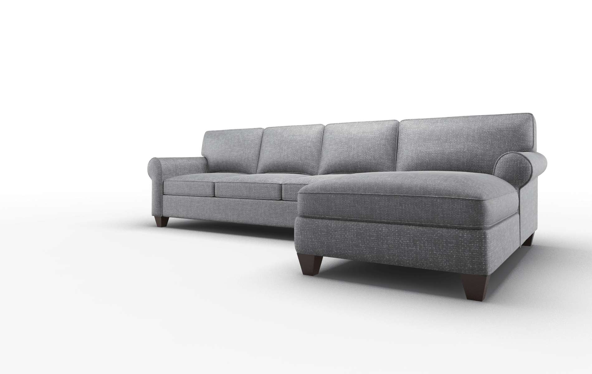 Augusta Notion Graphite Panel espresso legs 4