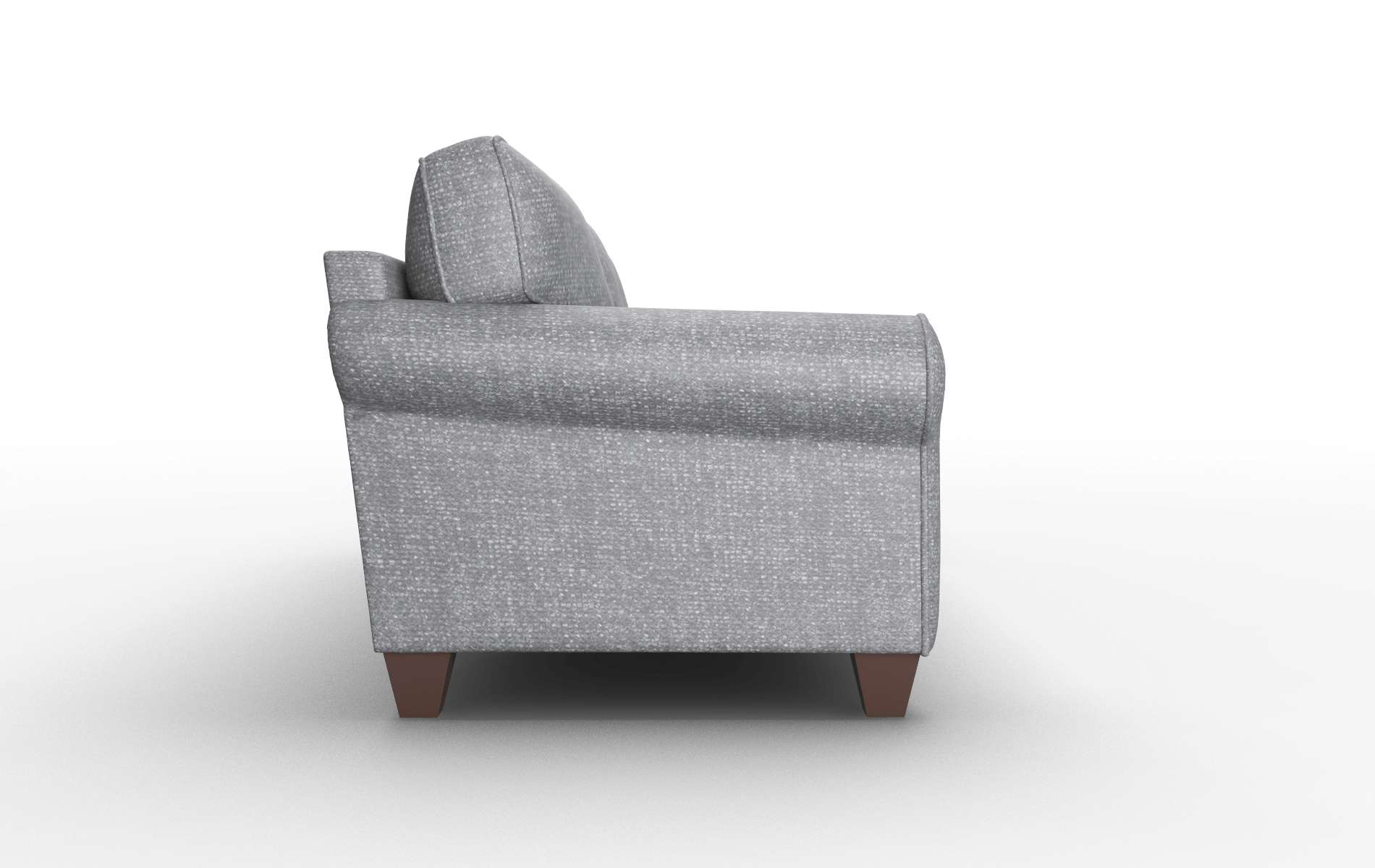 Augusta Notion Graphite Sofa espresso legs 3