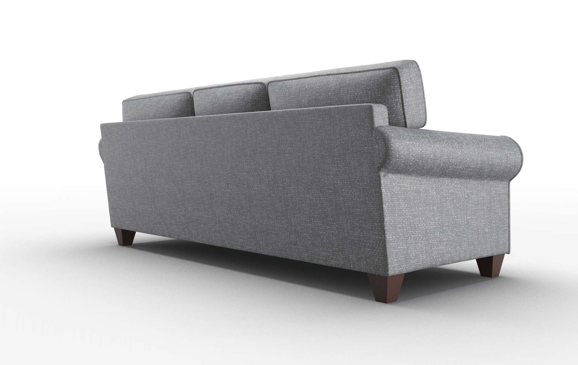 Augusta Notion Graphite Sofa espresso legs 5