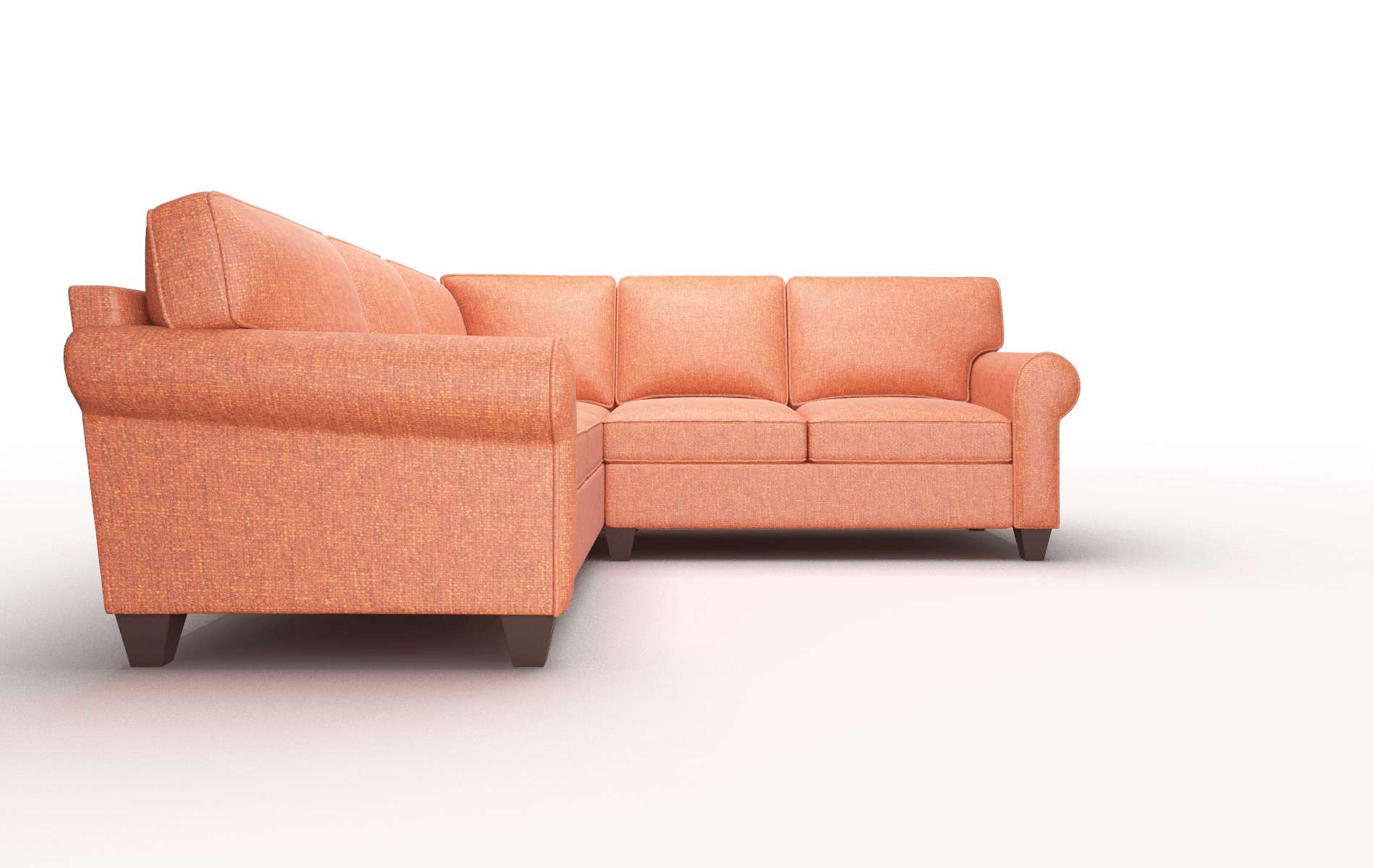 Augusta Notion Tang Sectional espresso legs 2