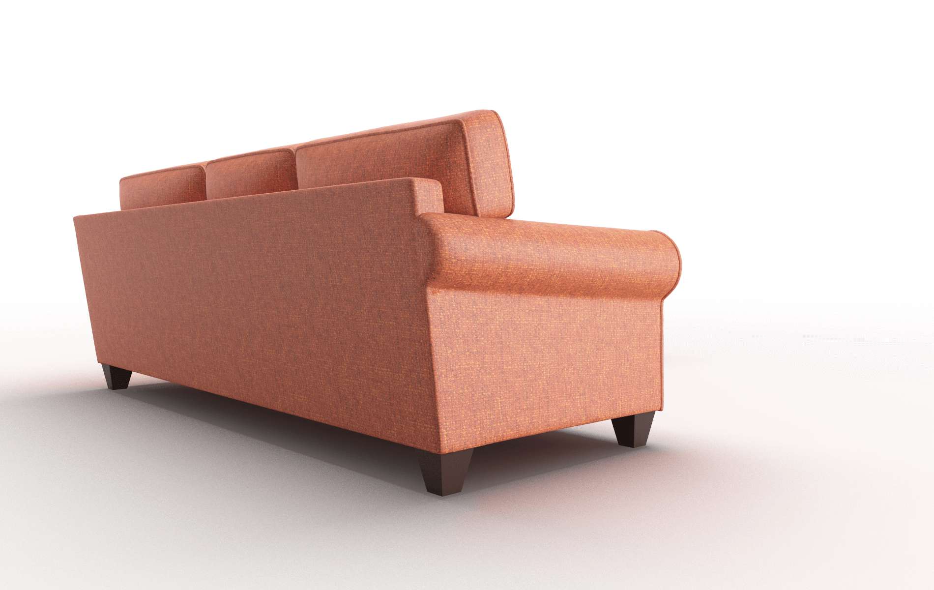 Augusta Notion Tang Sectional espresso legs 3