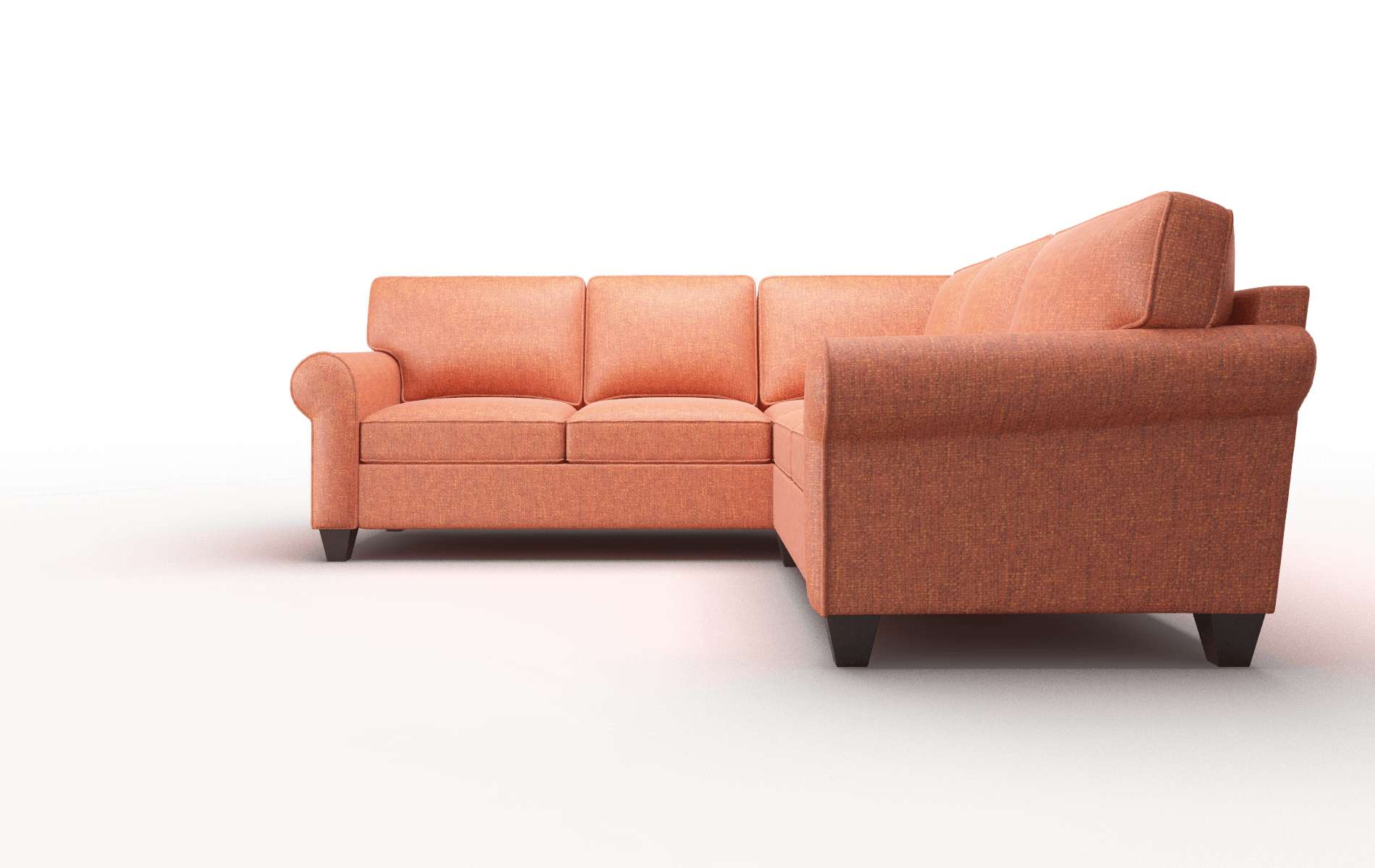 Augusta Notion Tang Sectional espresso legs 5