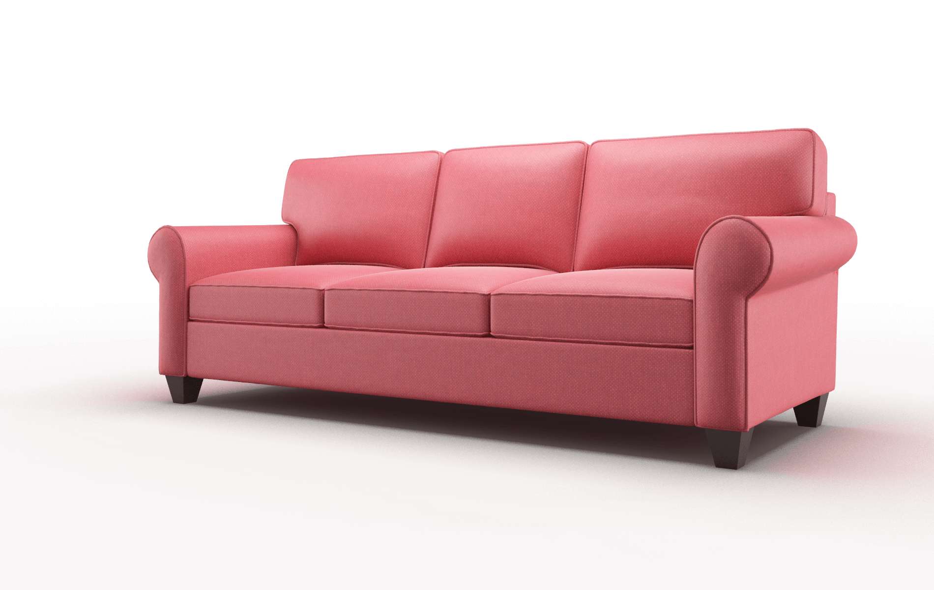 Augusta Pauline Ruby Sofa espresso legs 4