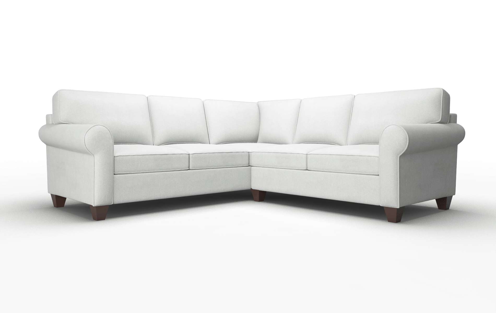 Augusta Prisma Steam Sectional espresso legs 1