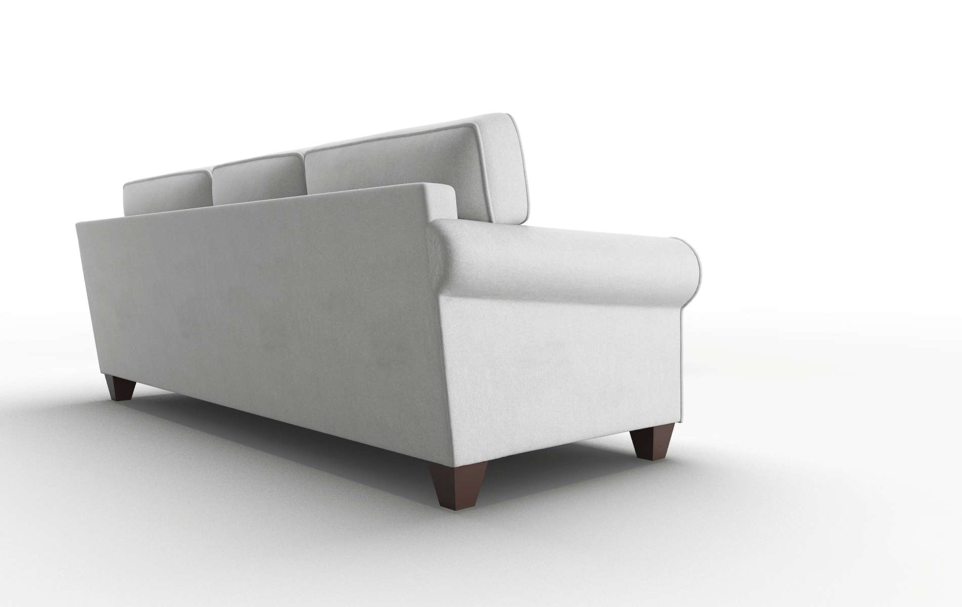 Augusta Prisma Steam Sectional espresso legs 3