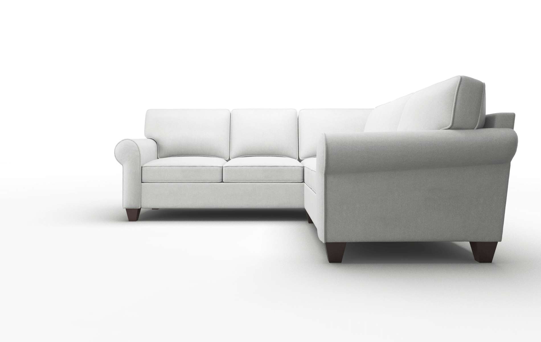 Augusta Prisma Steam Sectional espresso legs 5