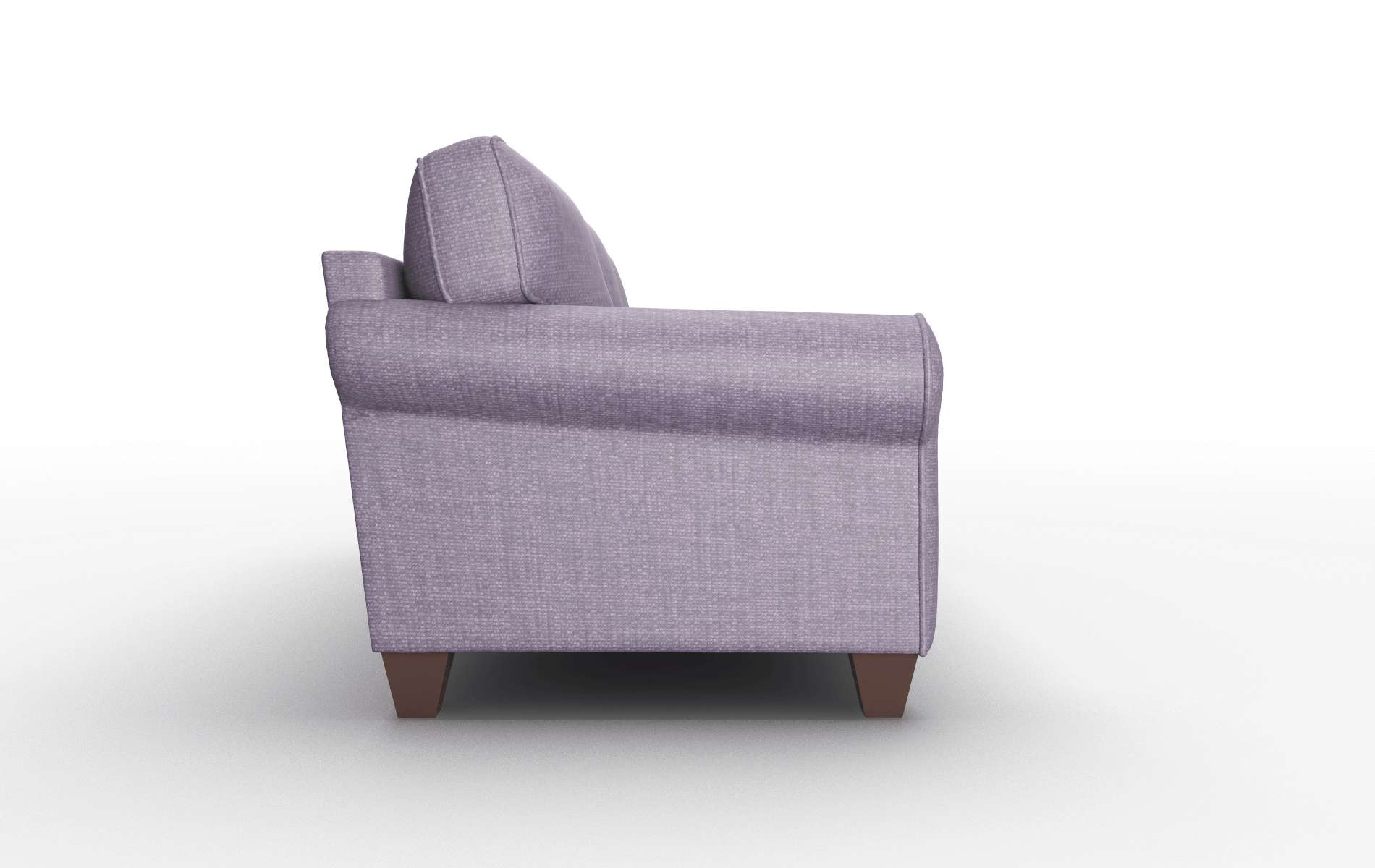 Augusta Tess Blackberry Sofa espresso legs 3