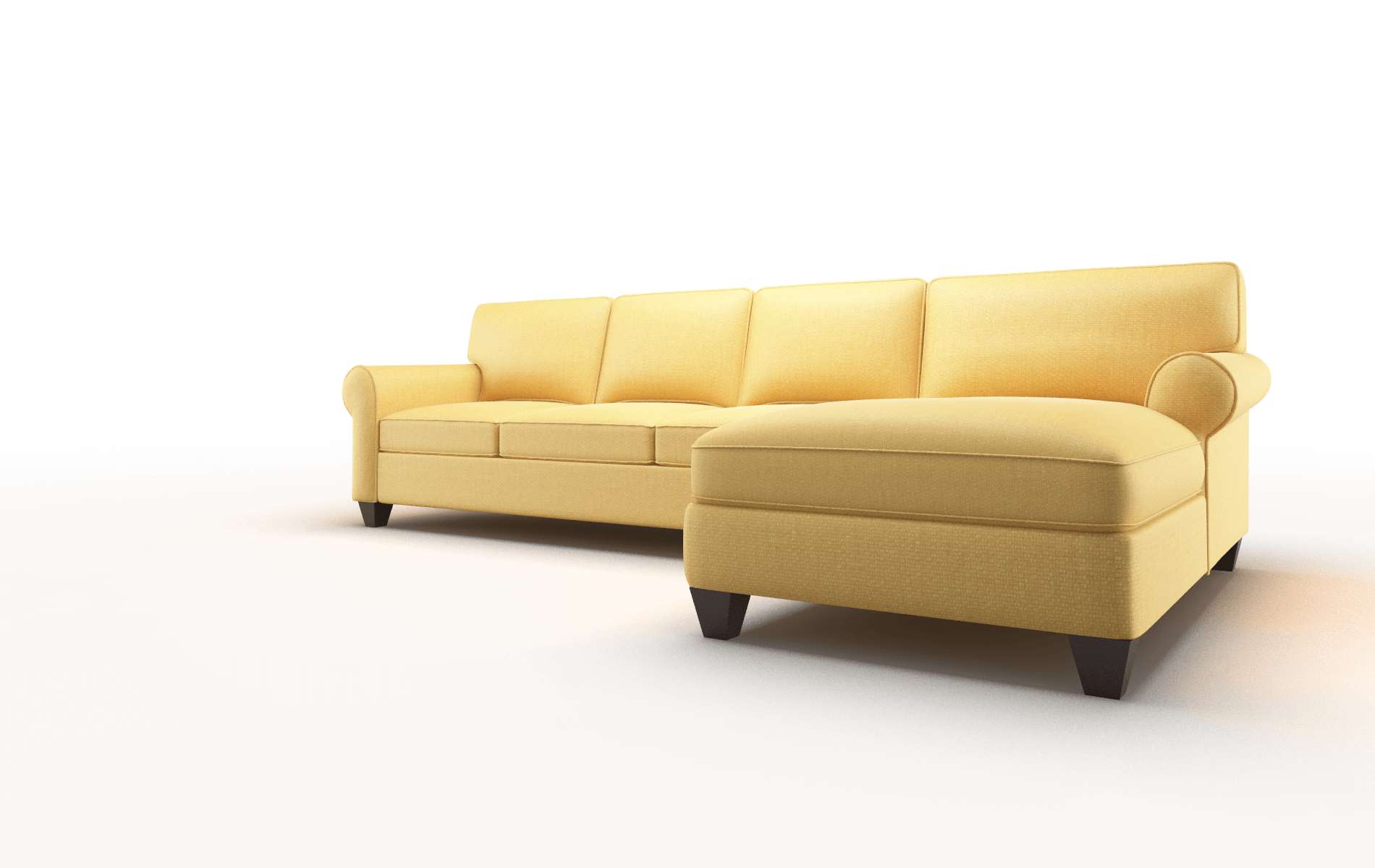 Augusta Tess Turmeric Panel espresso legs 4