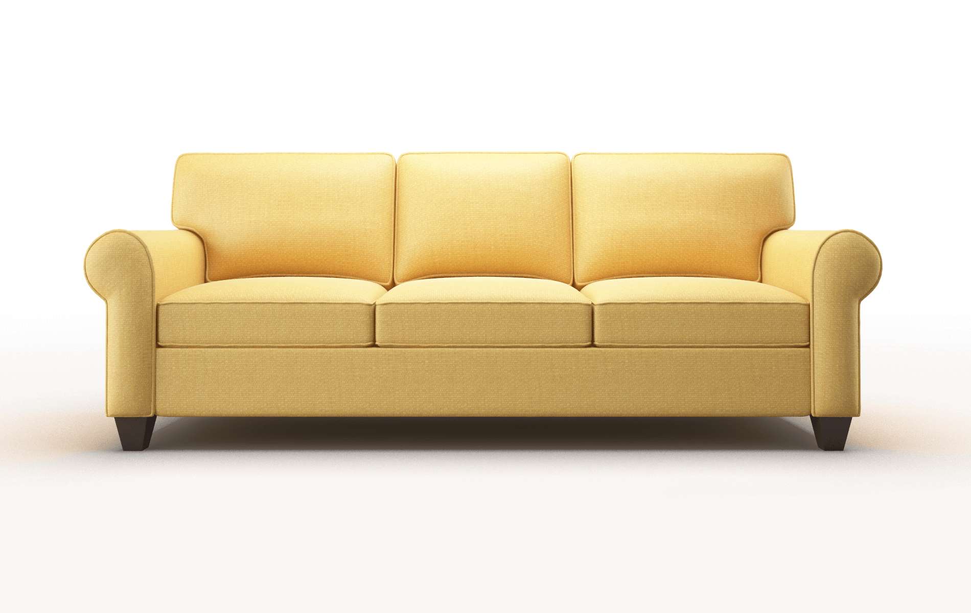 Augusta Tess turmeric Sofa Espresso Legs  1