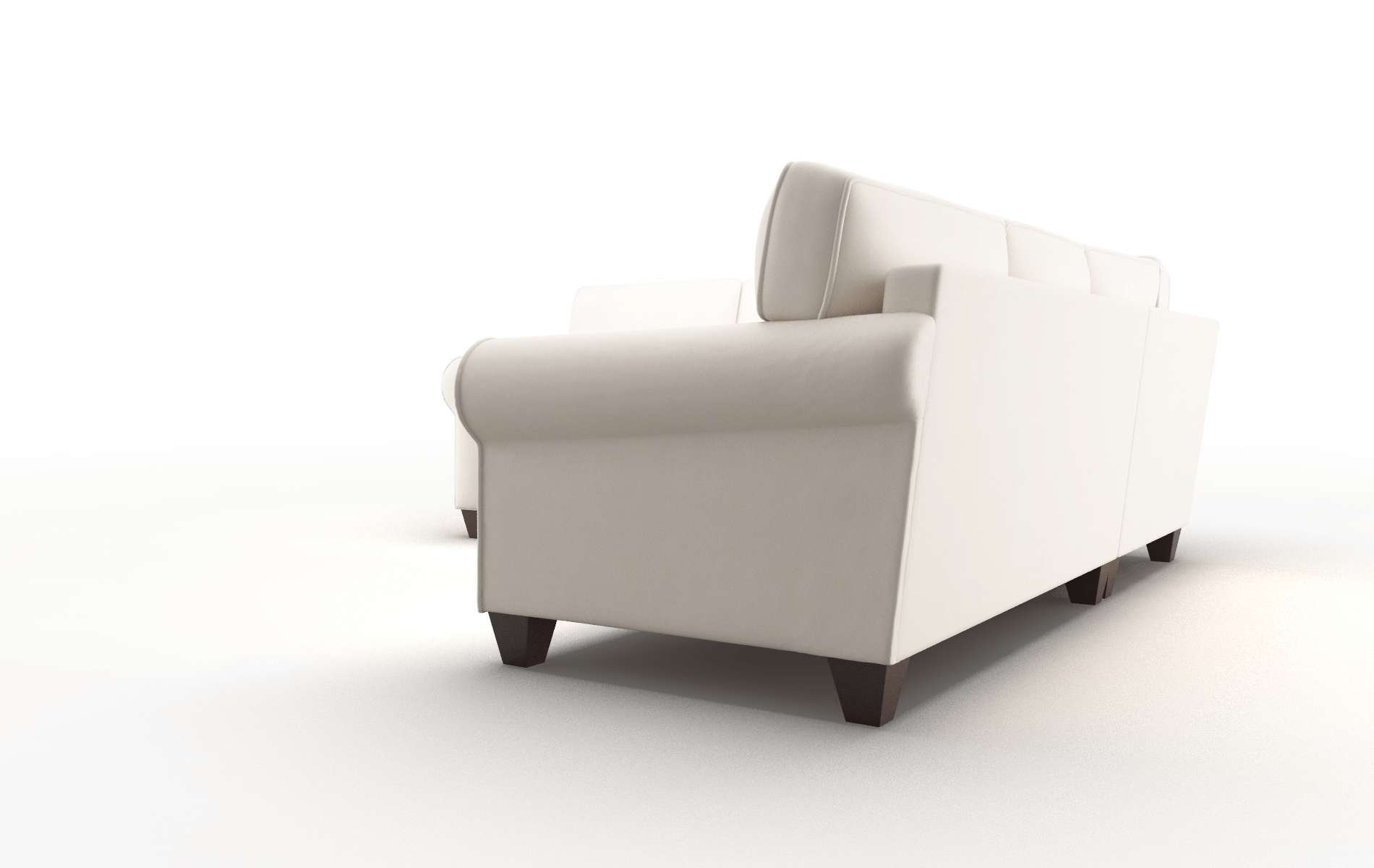 Augusta Urban_d Snow Sectional espresso legs 4