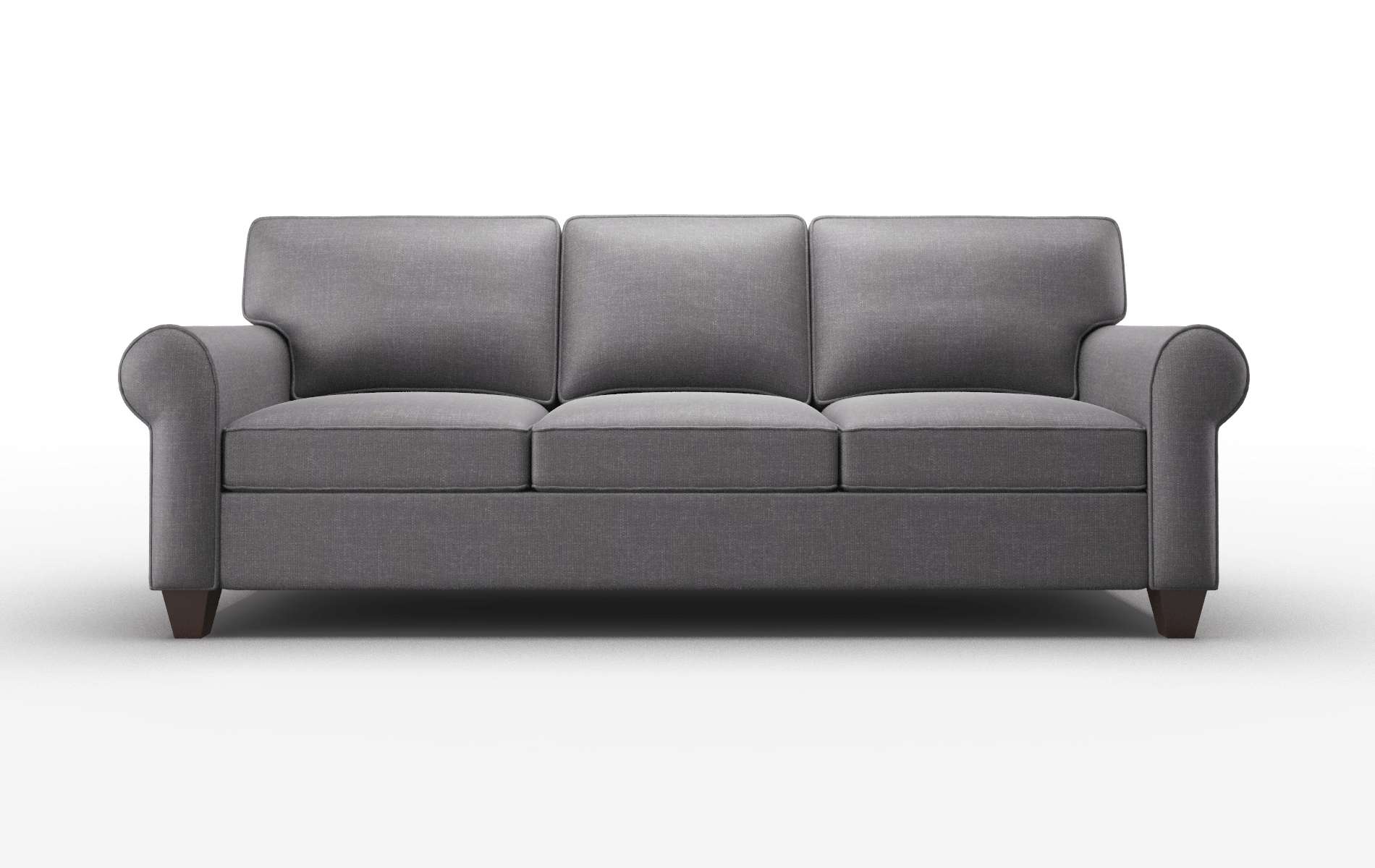 Augusta Venus Onyx Sofa espresso legs 1