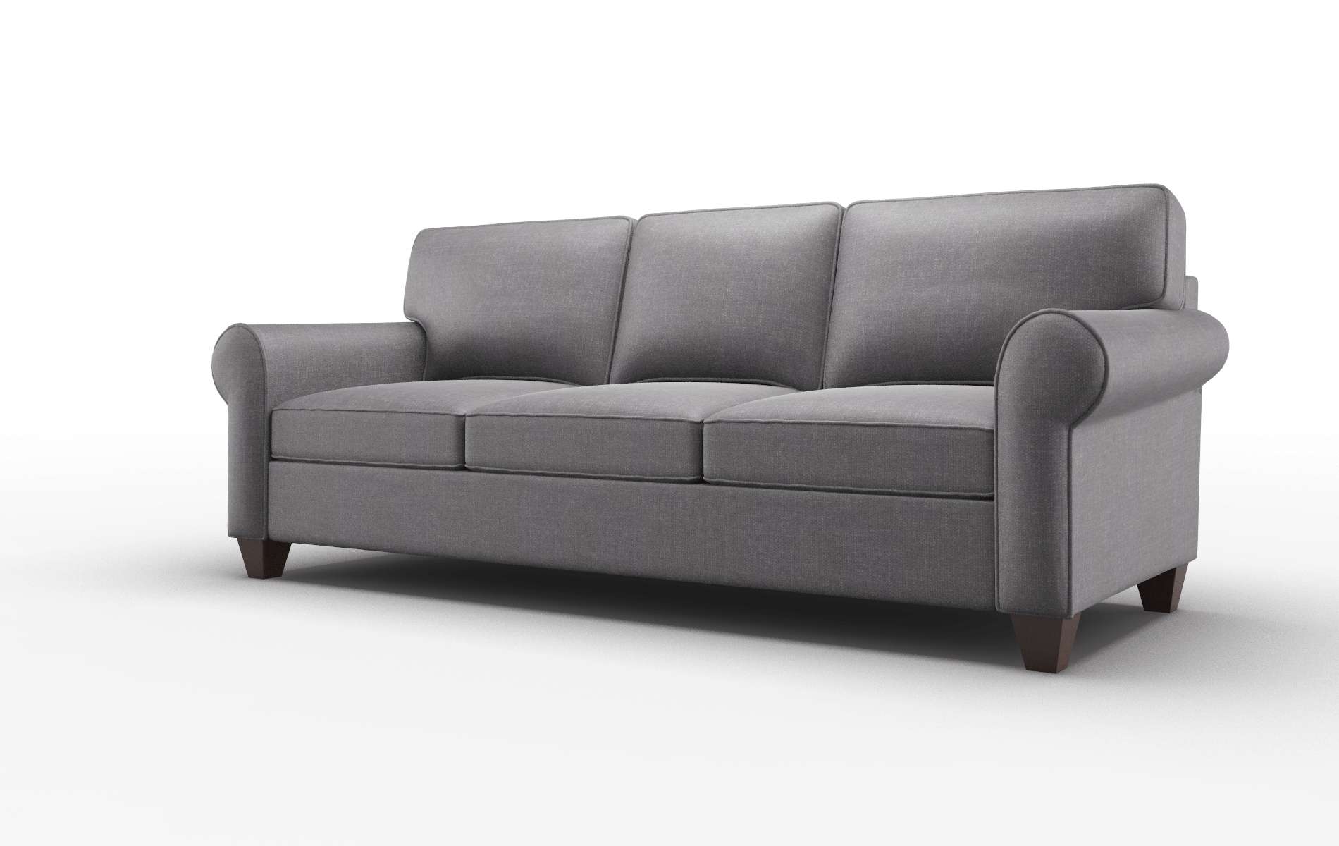 Augusta Venus Onyx Sofa espresso legs 4