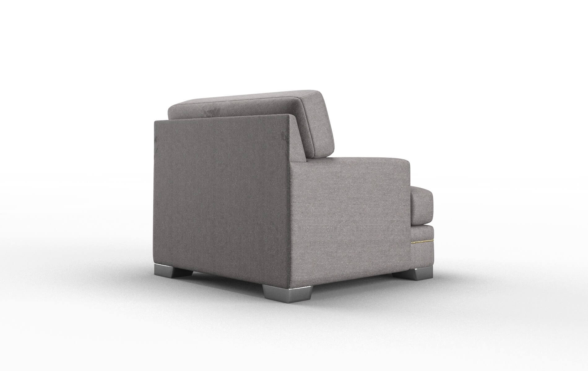 Barcelona Atlas_plz Silver Chair metal legs 5