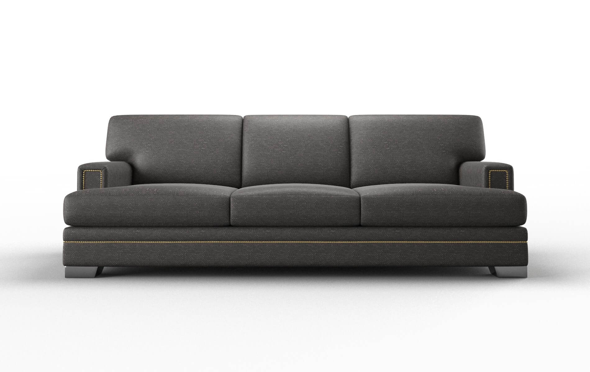 Barcelona Avenger Denim Sofa metal legs 1