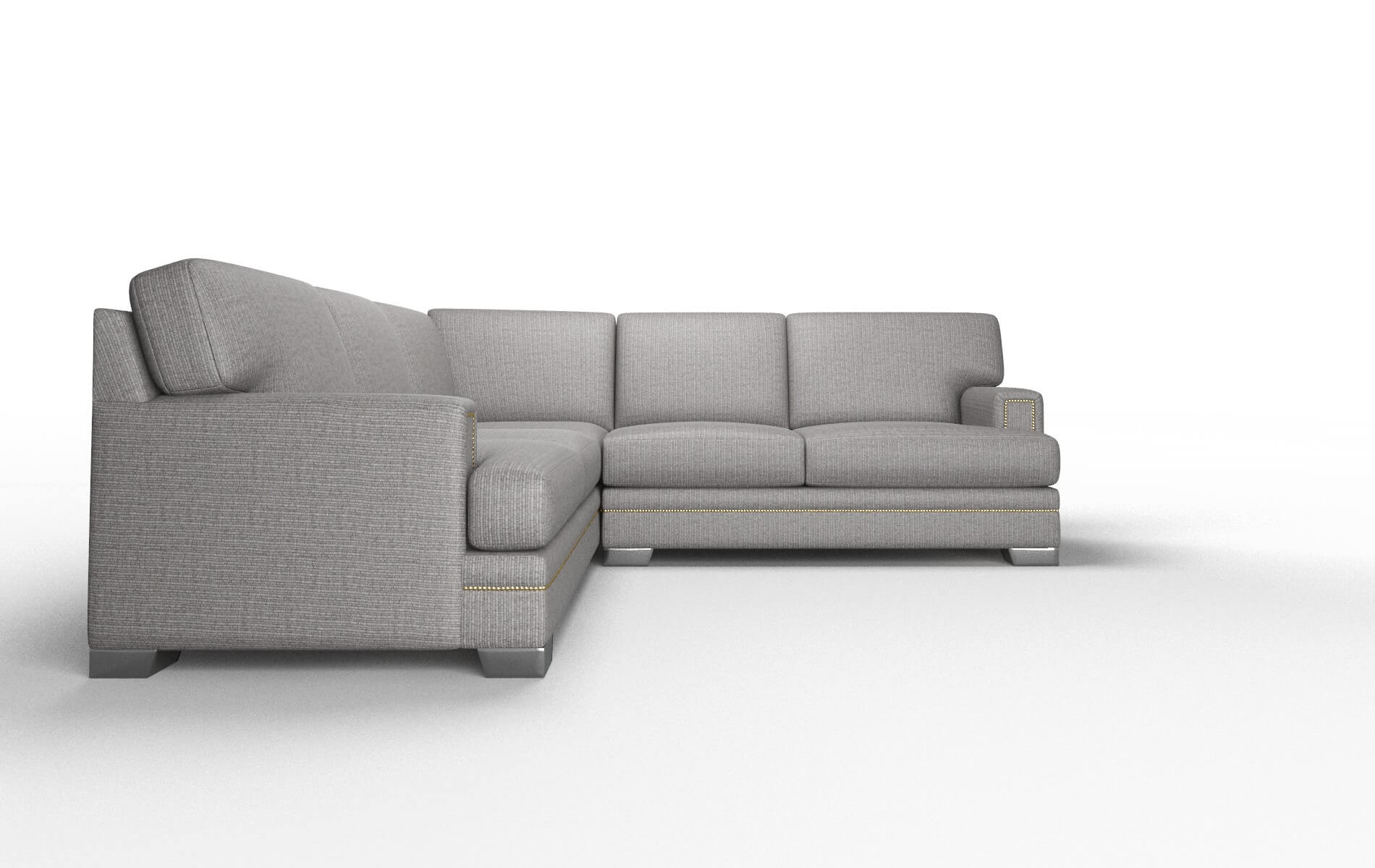 Barcelona Avenger Zinc Sectional metal legs 2