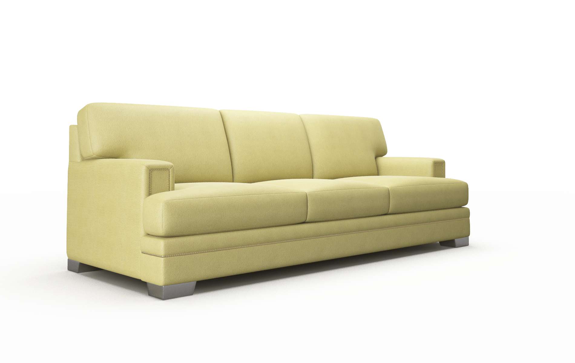 Barcelona Bella Apple Sofa metal legs 2