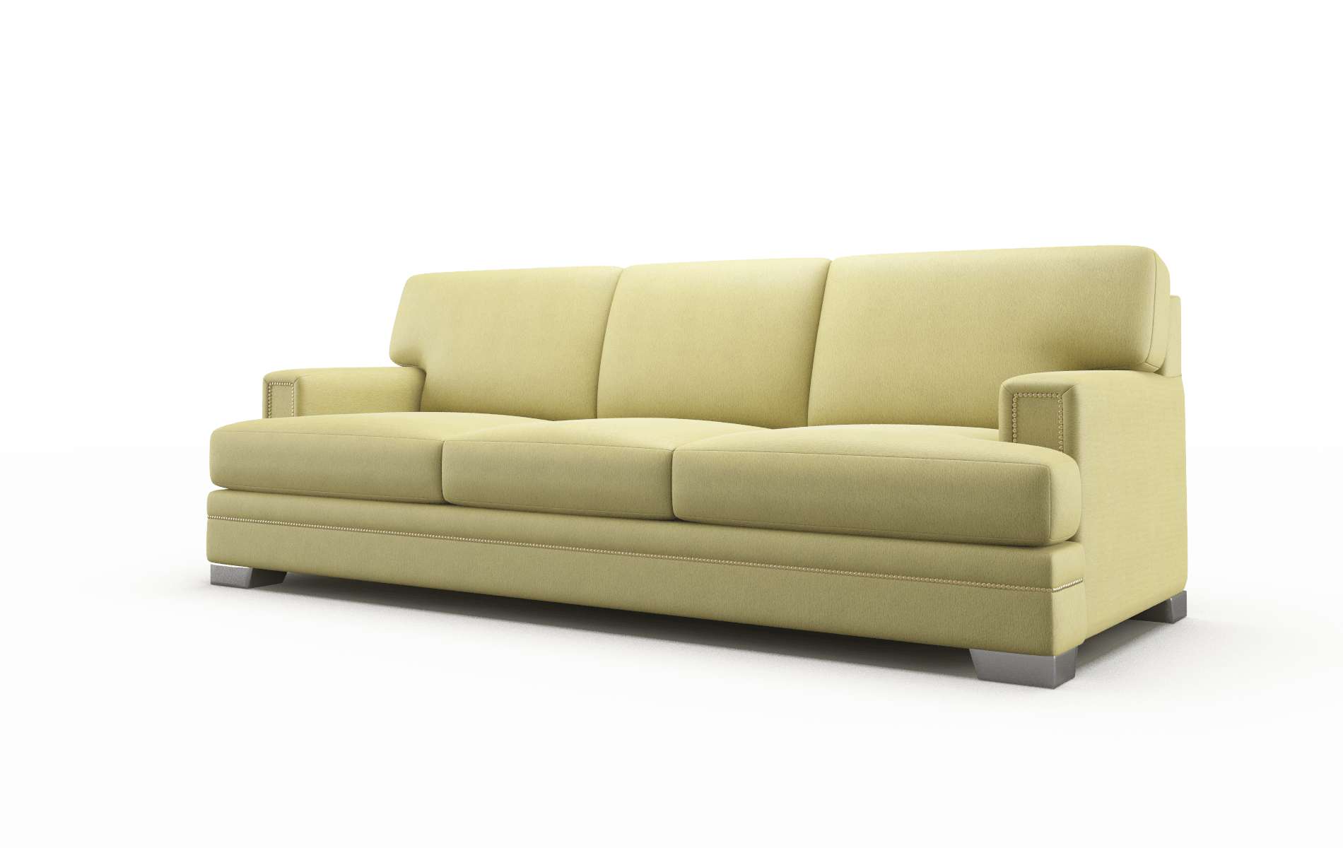 Barcelona Bella Apple Sofa metal legs 4