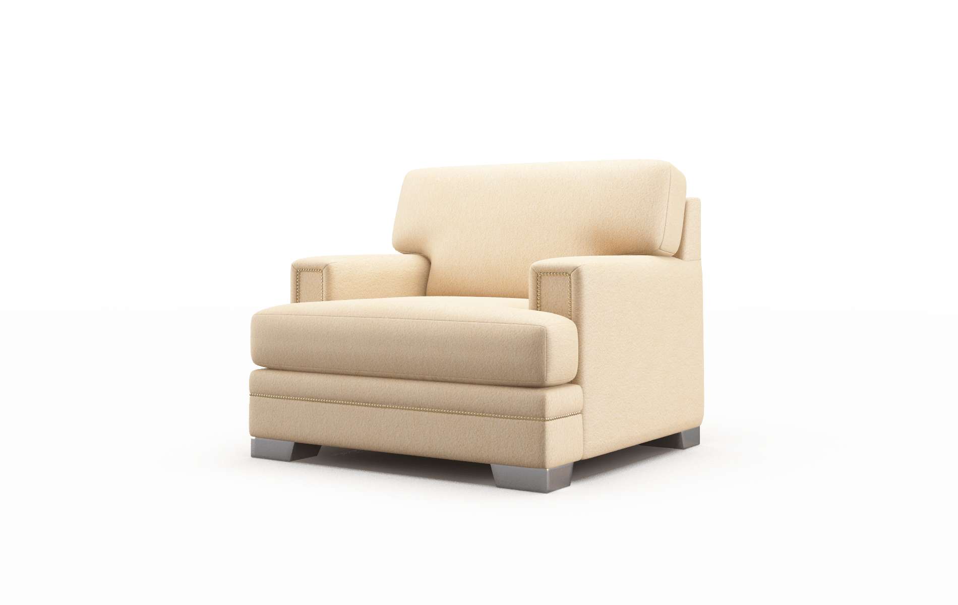 Barcelona Bella Coffee Chair metal legs 4