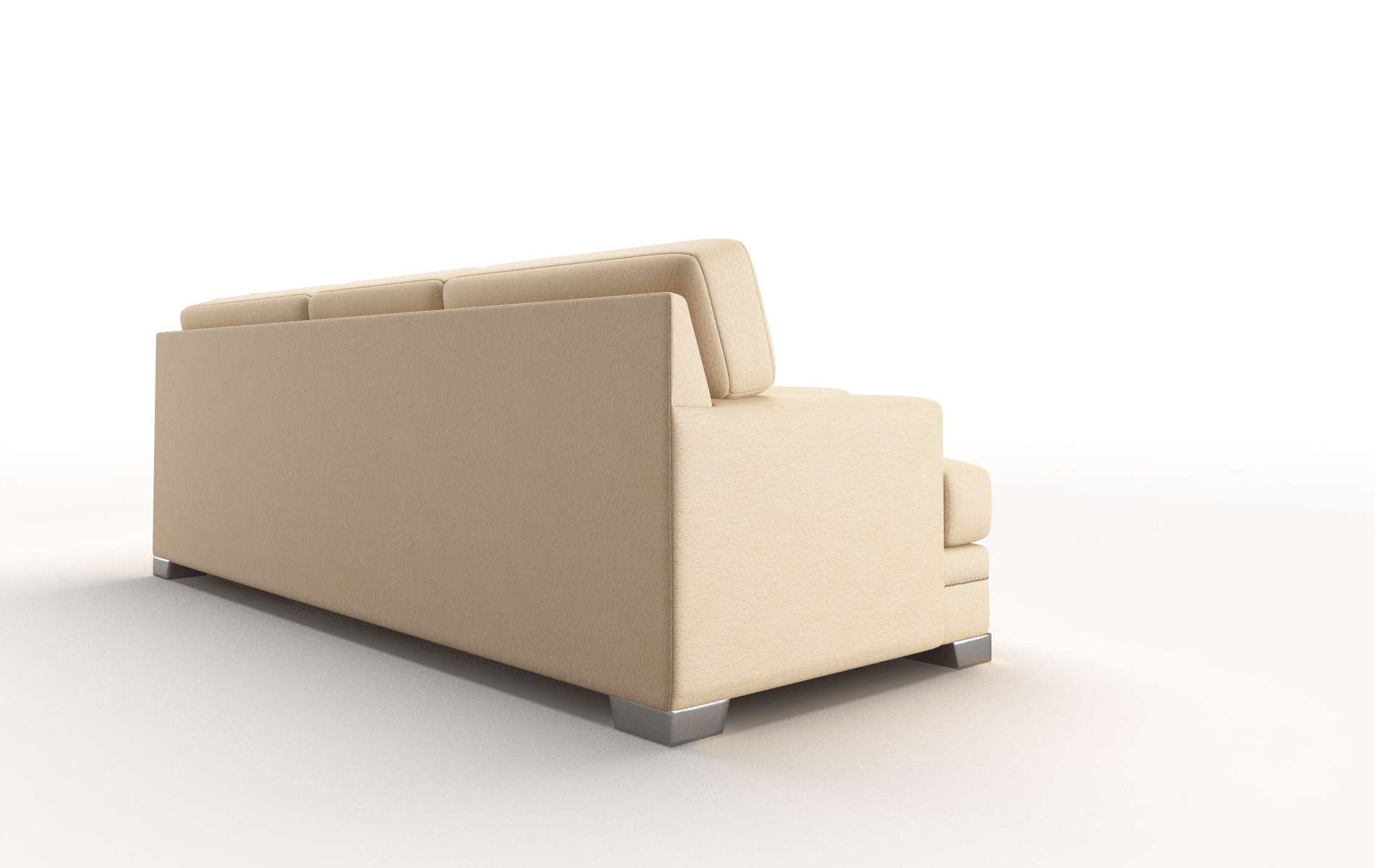 Barcelona Bella Coffee Sectional metal legs 3