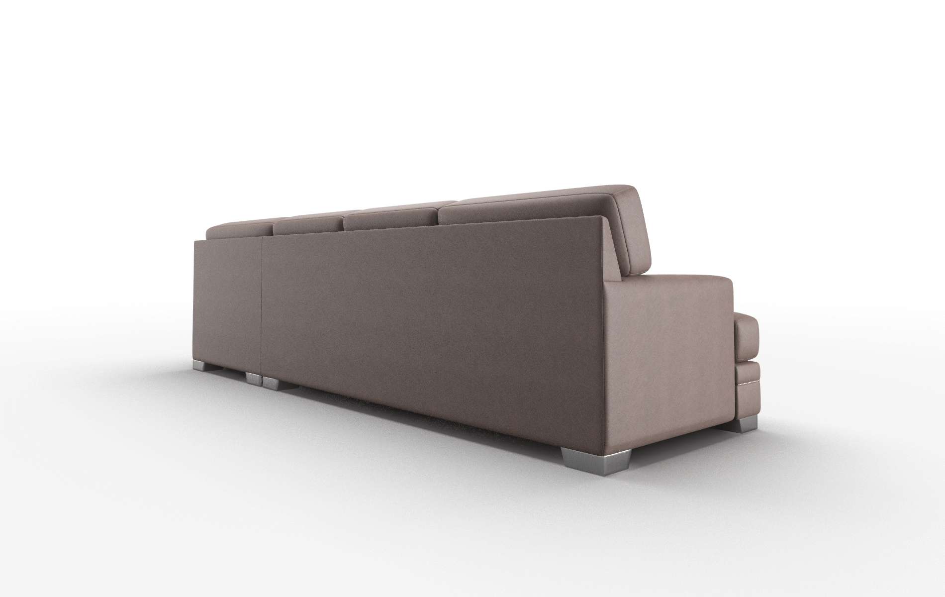 Barcelona Bella Espresso Panel metal legs 5