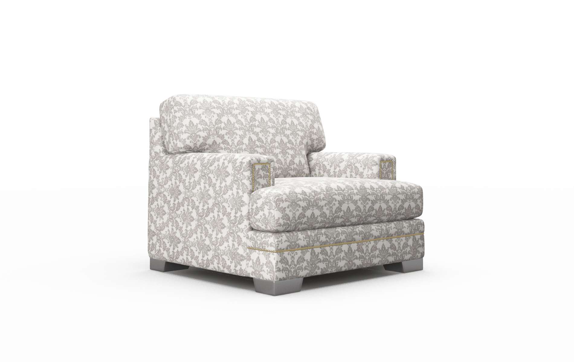 Barcelona Bergamo Dove Chair metal legs 2