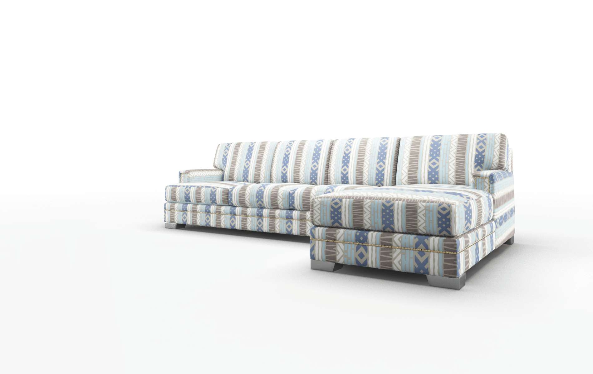 Barcelona Bodhi Indigo Panel metal legs 4