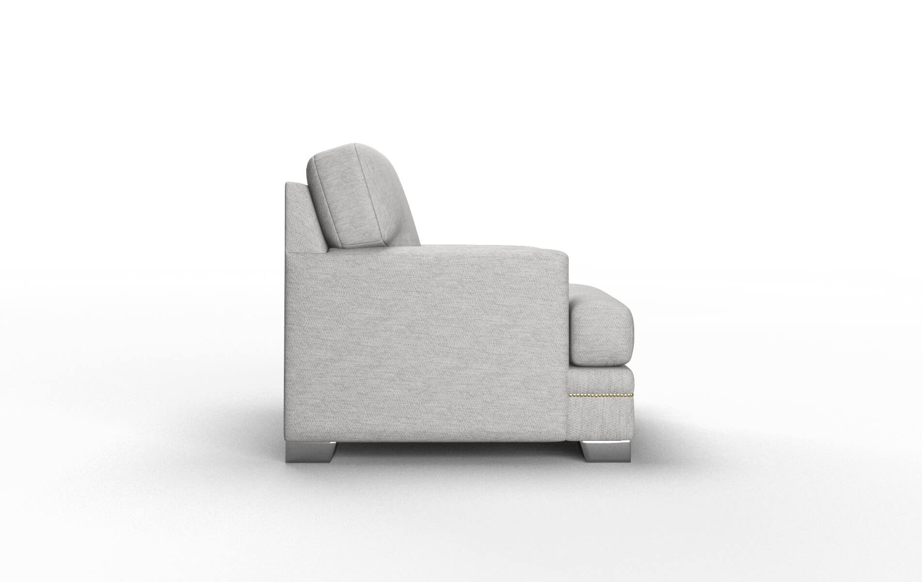 Barcelona Bungalow Graphite Chair metal legs 3