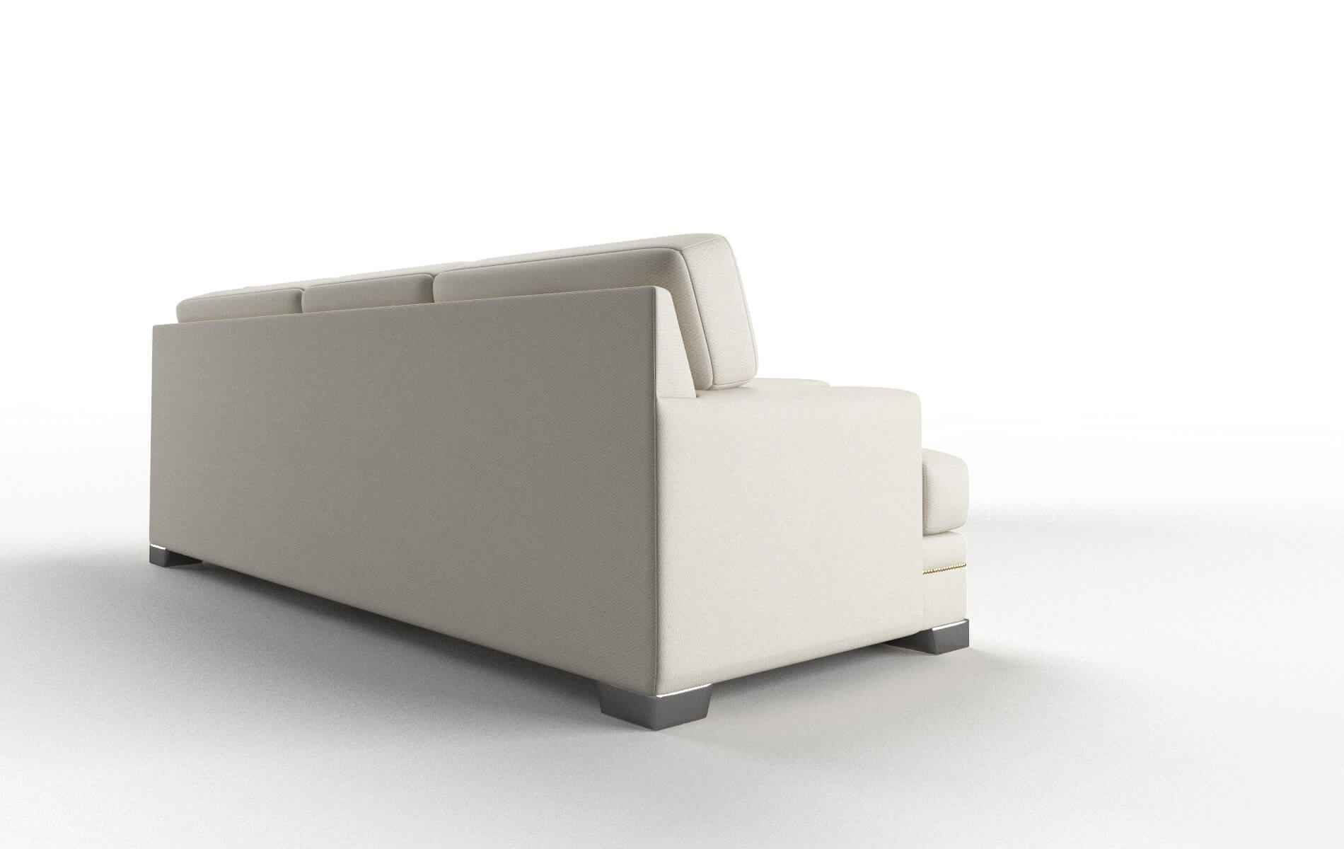 Barcelona Bungalow Ivory Sectional metal legs 3