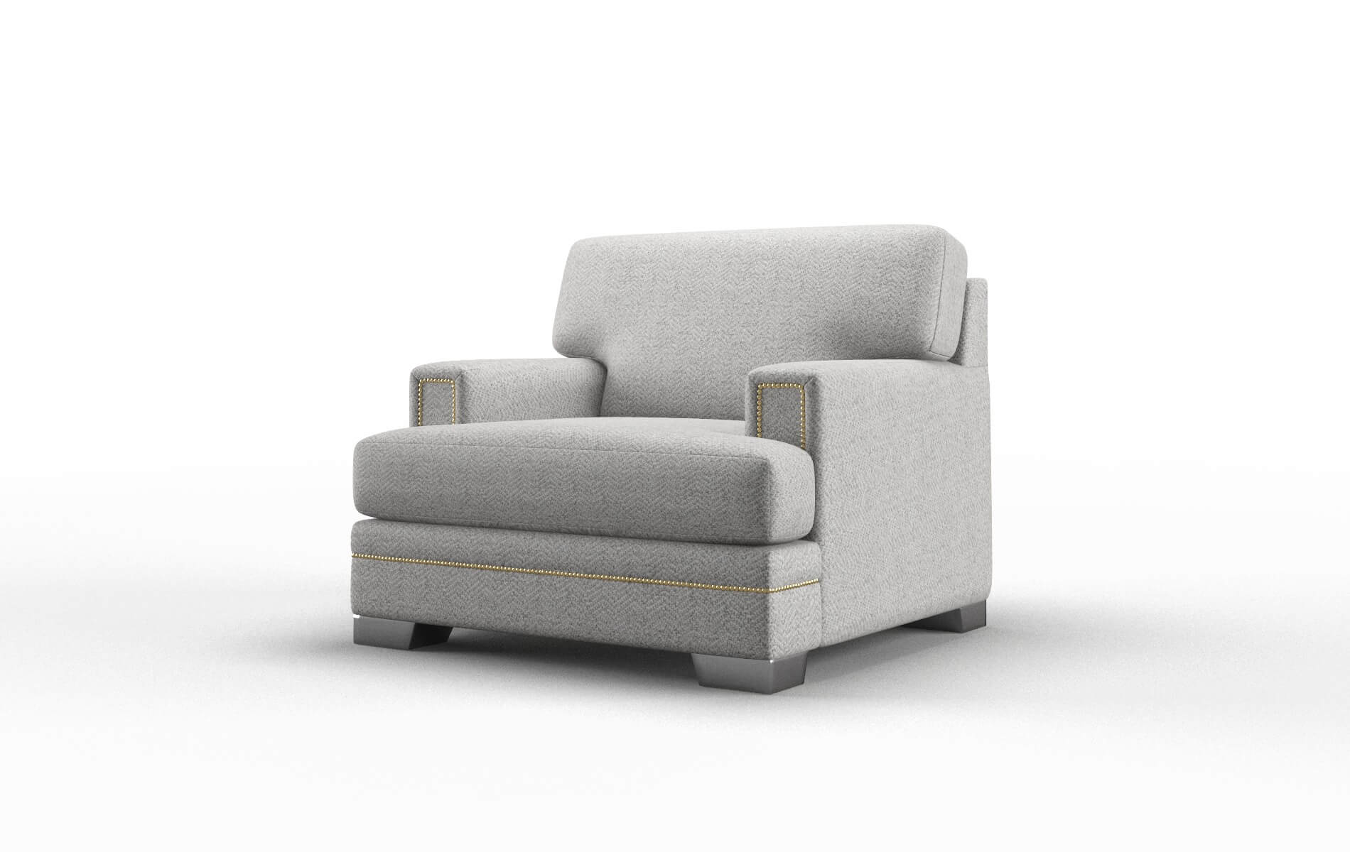 Barcelona Catalina Silver Chair metal legs 4