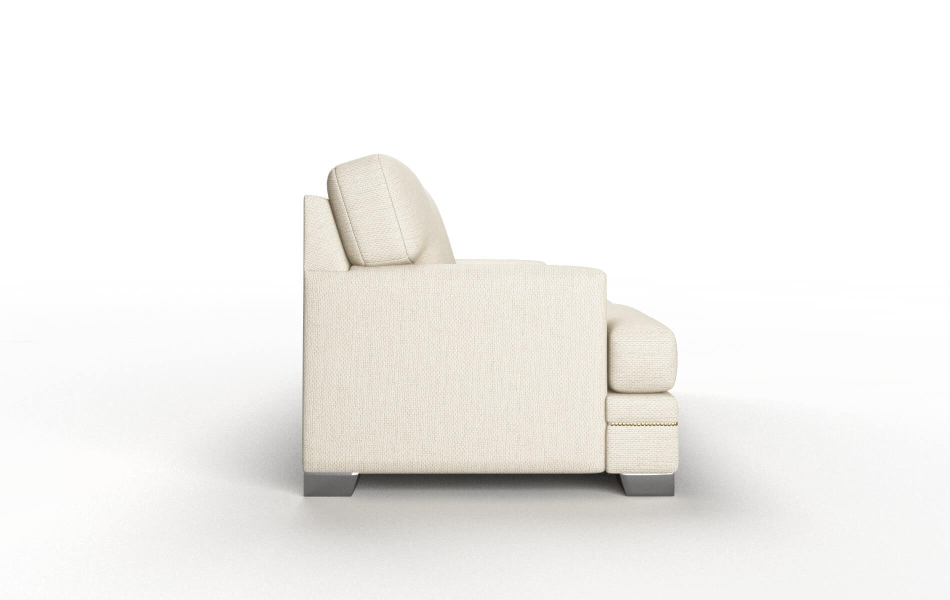 Barcelona Chance Sand Sofa metal legs 3