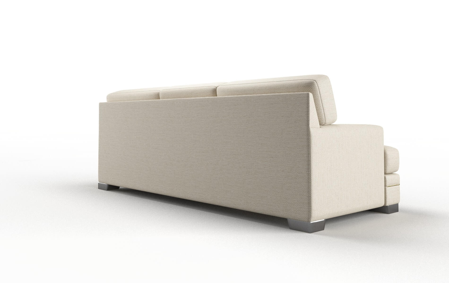 Barcelona Chance Sand Sofa metal legs 5