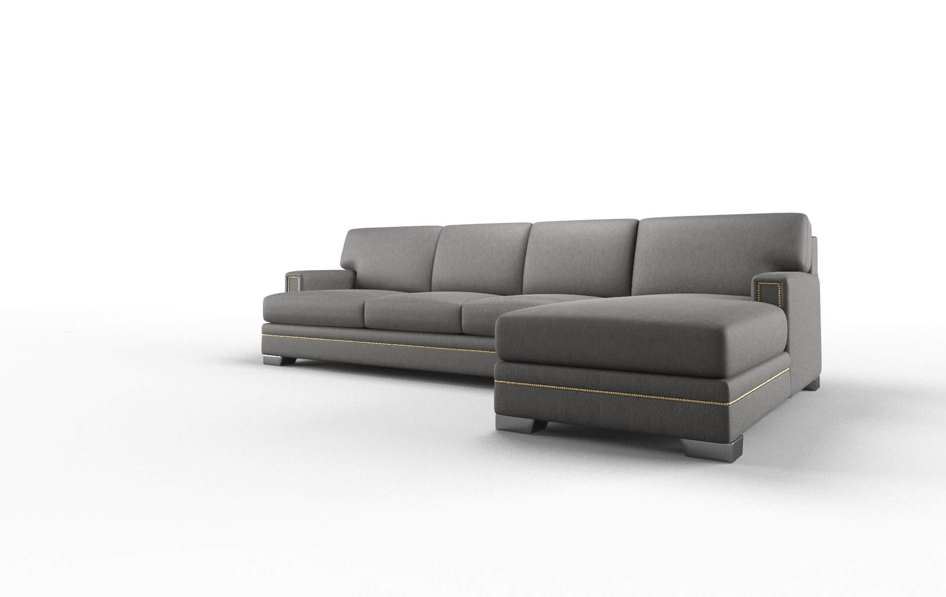 Barcelona Cosmo Charcoal Panel metal legs 4