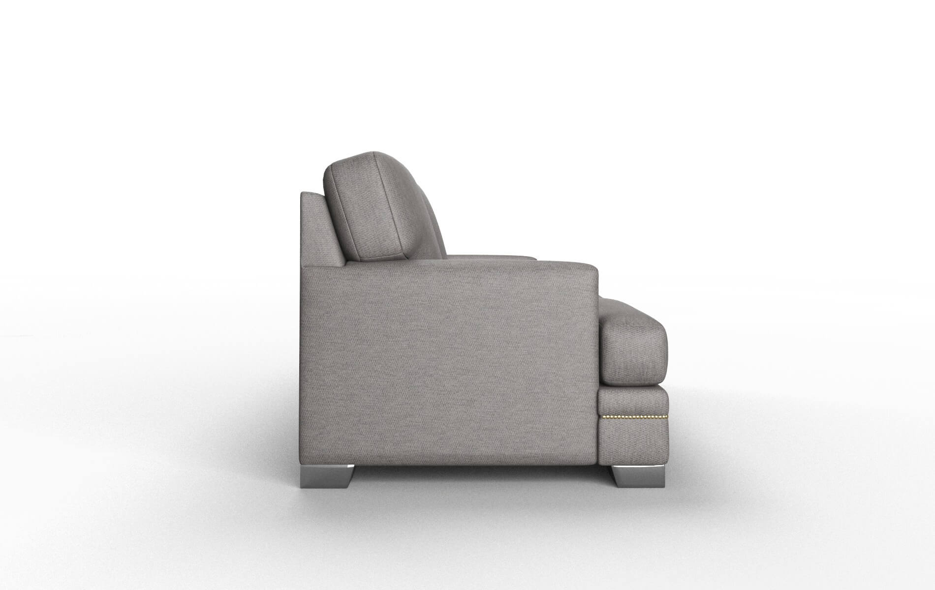 Barcelona Cosmo Charcoal Sofa metal legs 3