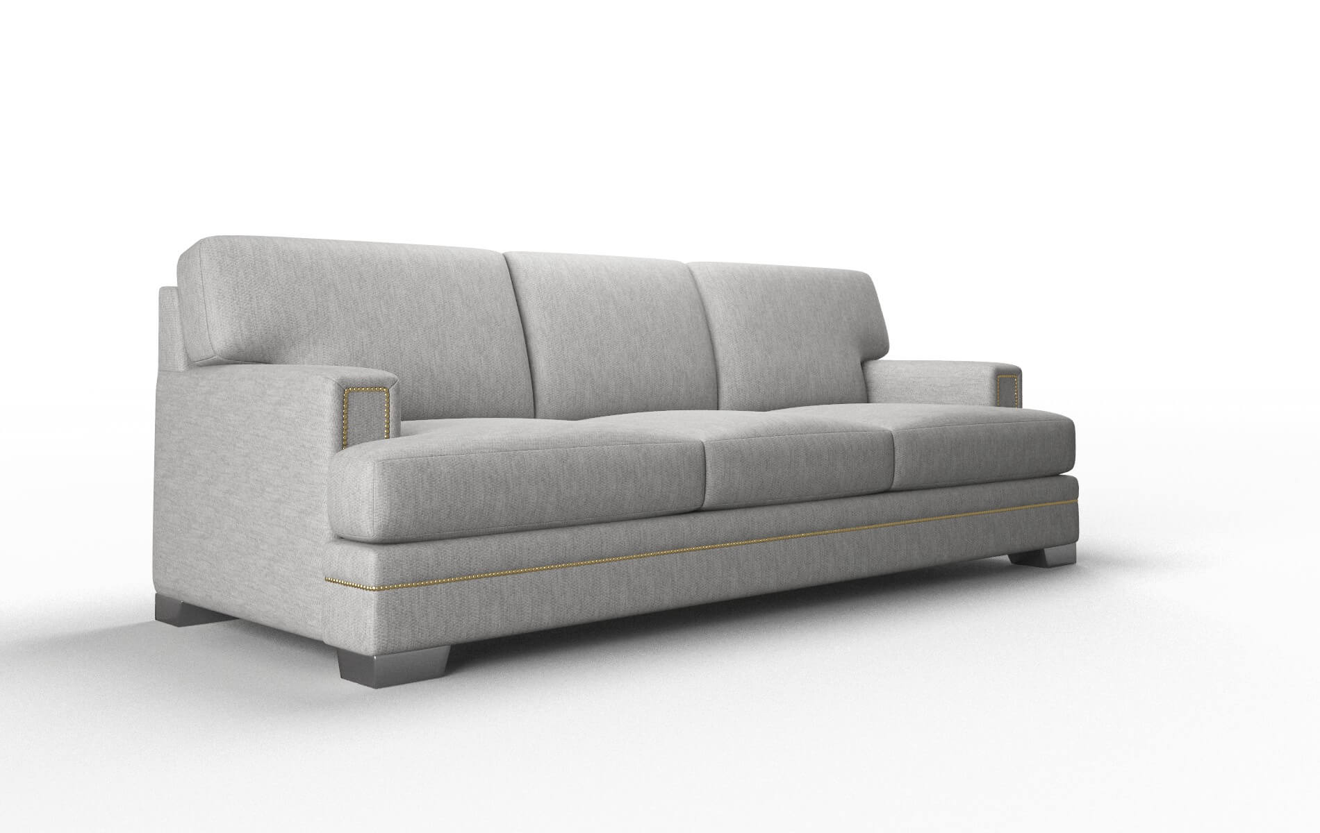 Barcelona Cosmo Steel Sofa metal legs 2