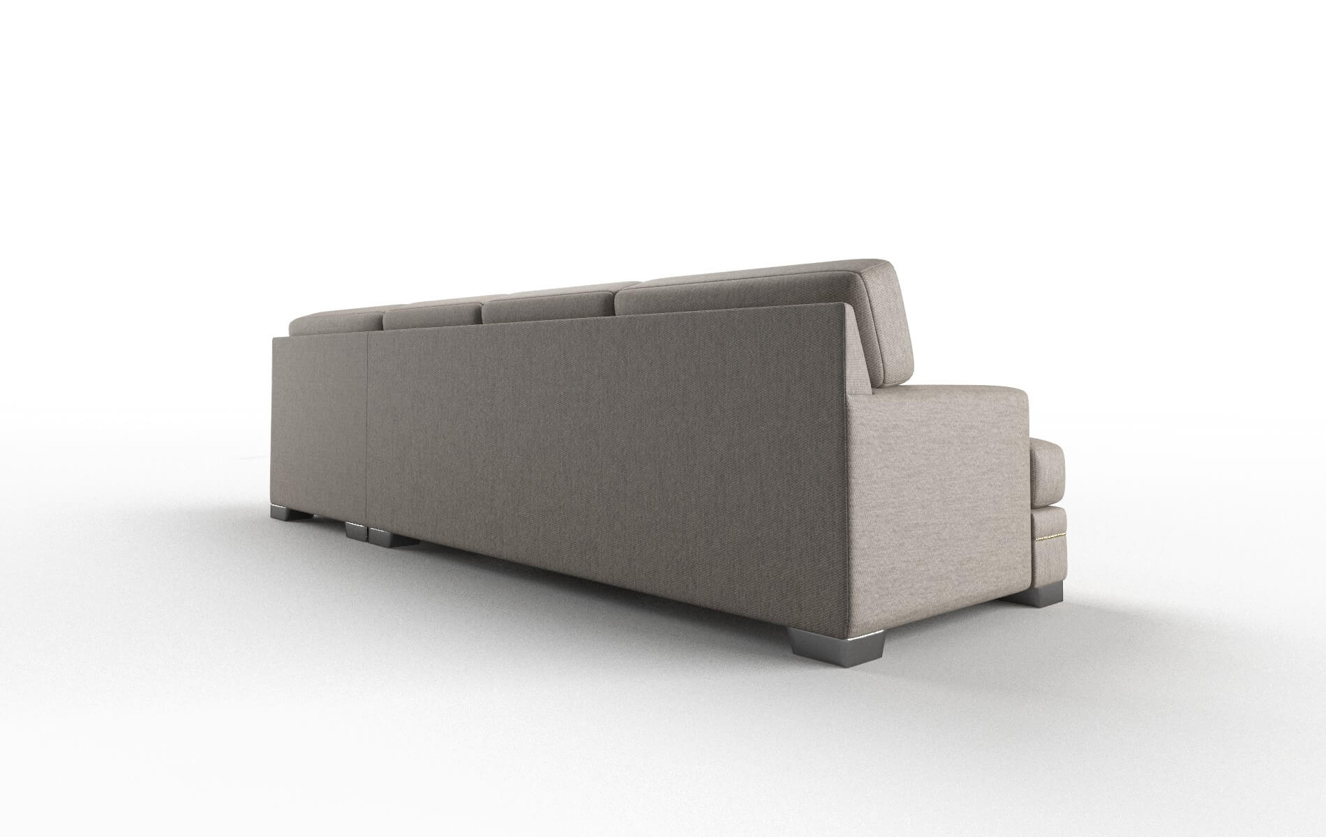 Barcelona Cosmo Taupe Panel metal legs 5