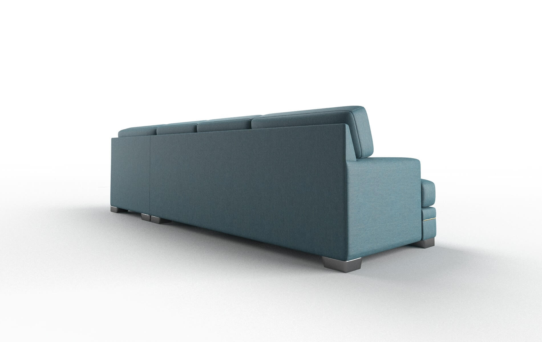 Barcelona Cosmo Teal Panel metal legs 5